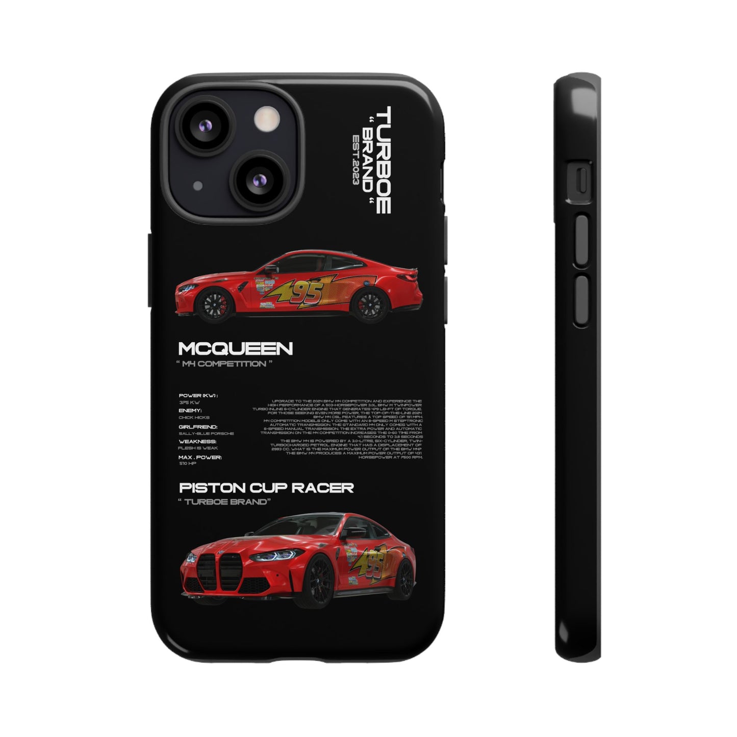 Turboe Speed Mcqueen Bmw Phone Cases