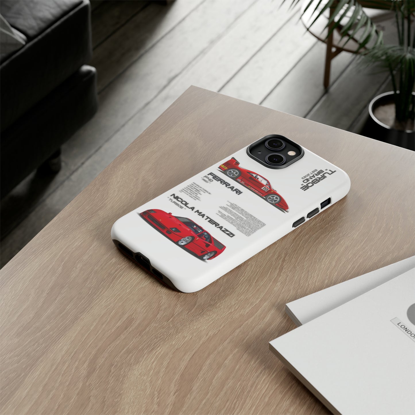 TURBOE FERRARI F40 PHONE CASES
