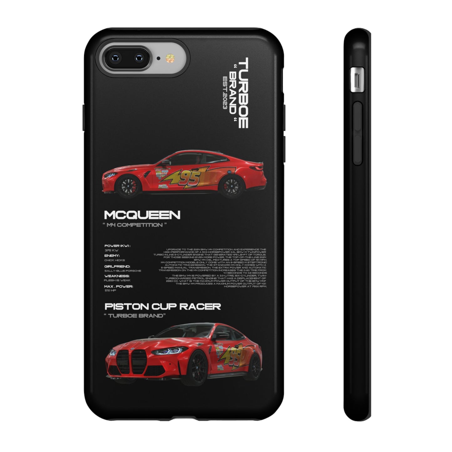 Turboe Speed Mcqueen Bmw Phone Cases