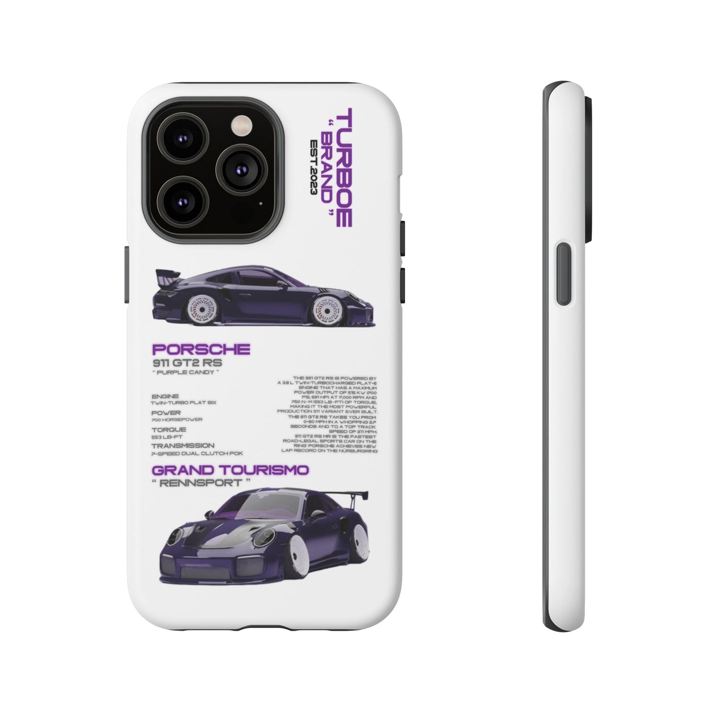TURBOE PORSCHE GT2 RS PHONE CASES