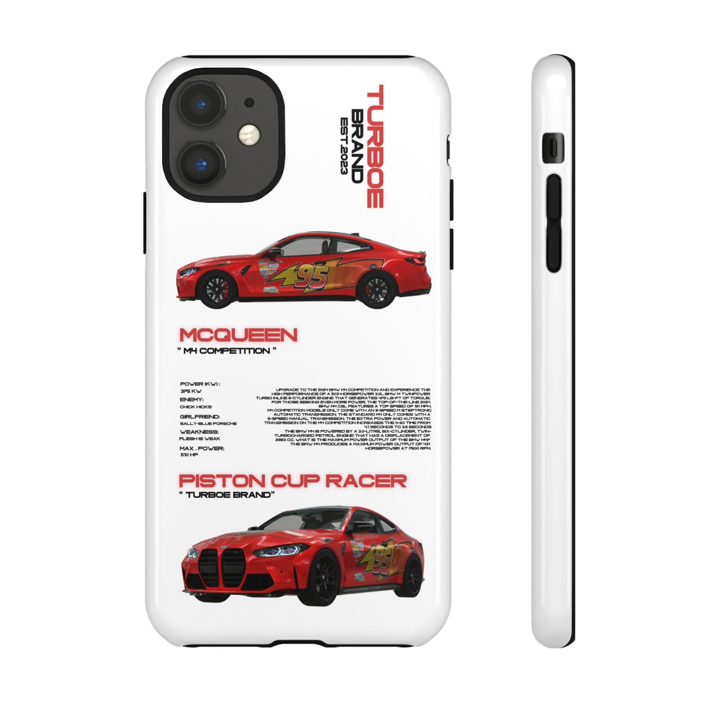 Turboe Speed Mcqueen Bmw Phone Cases