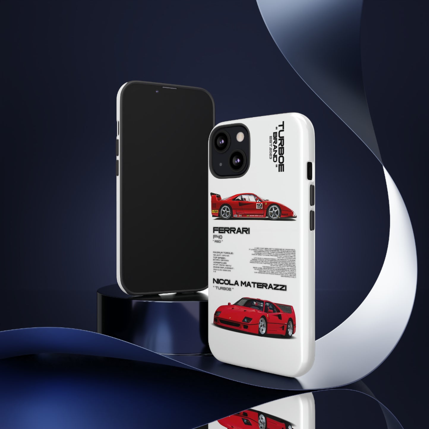 TURBOE FERRARI F40 PHONE CASES