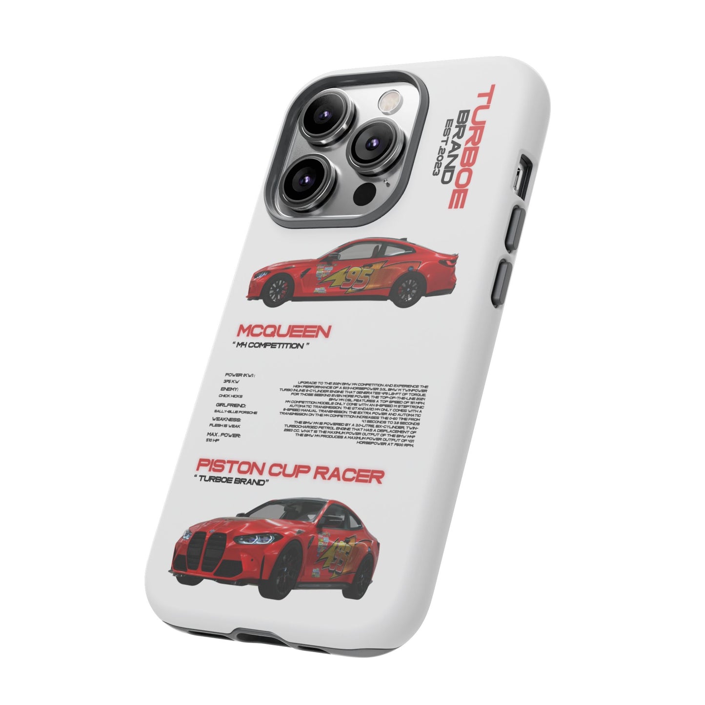 Turboe Speed Mcqueen Bmw Phone Cases