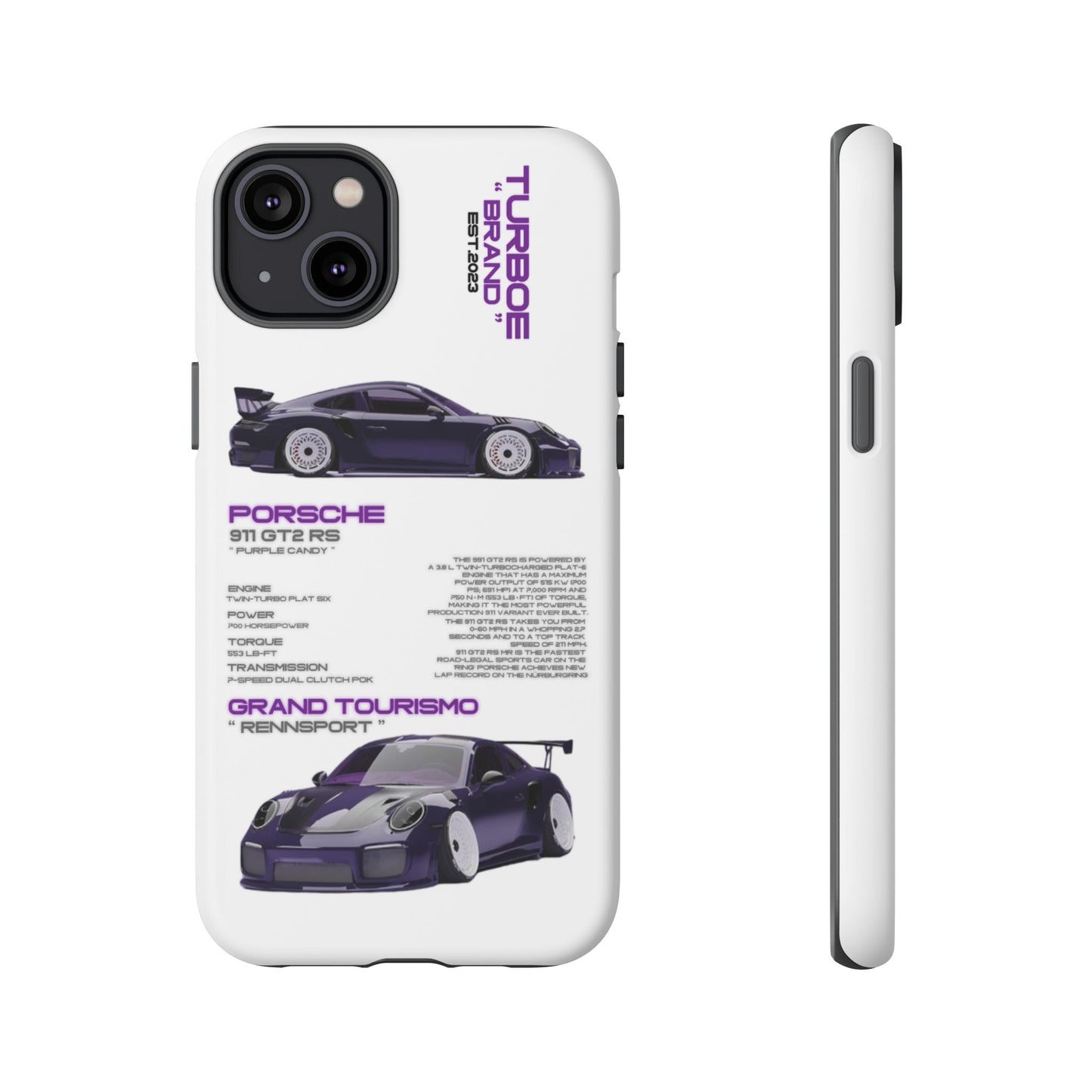 TURBOE PORSCHE GT2 RS PHONE CASES