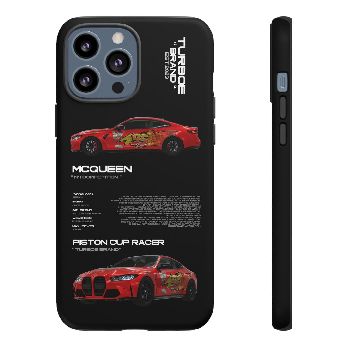 Turboe Speed Mcqueen Bmw Phone Cases