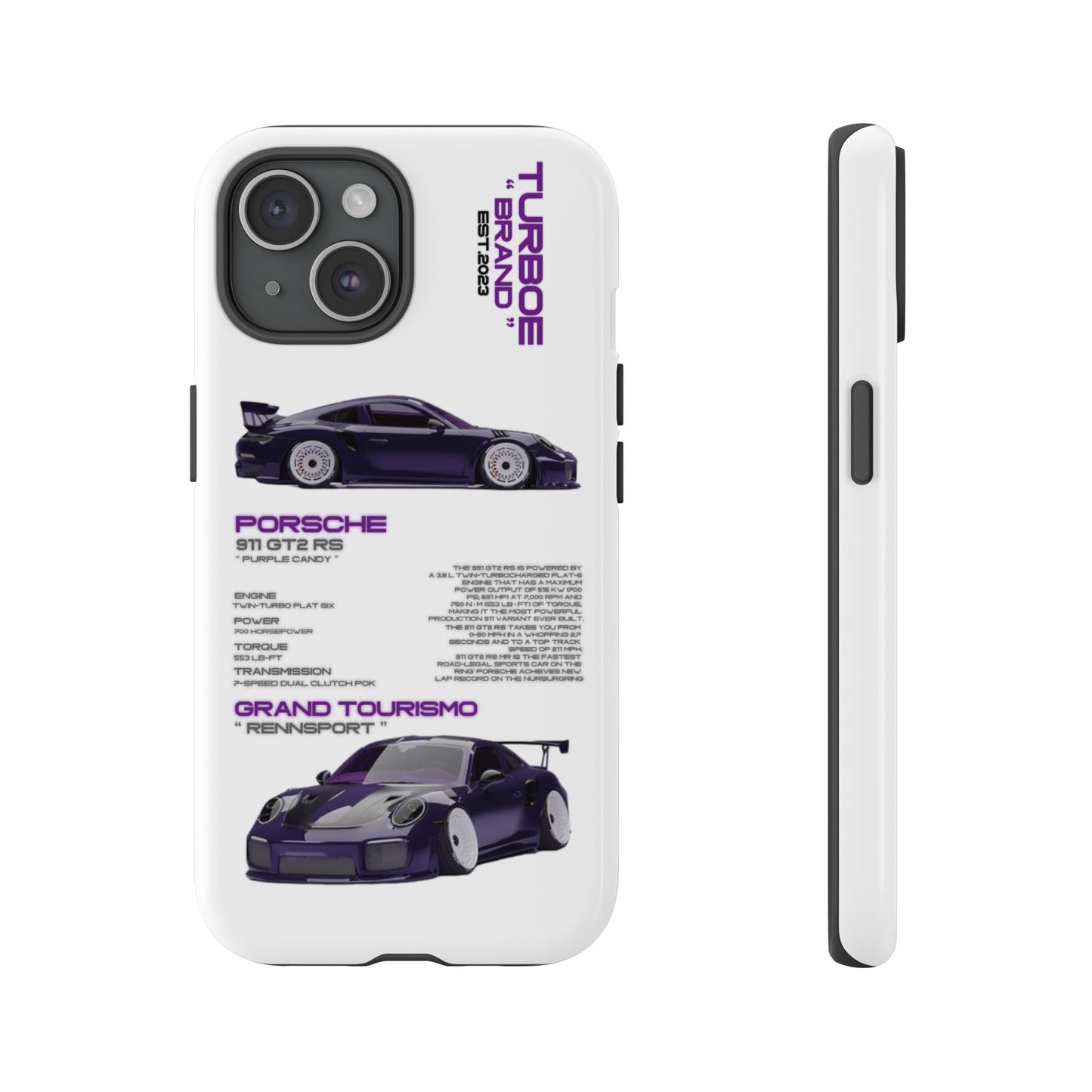 TURBOE PORSCHE GT2 RS PHONE CASES