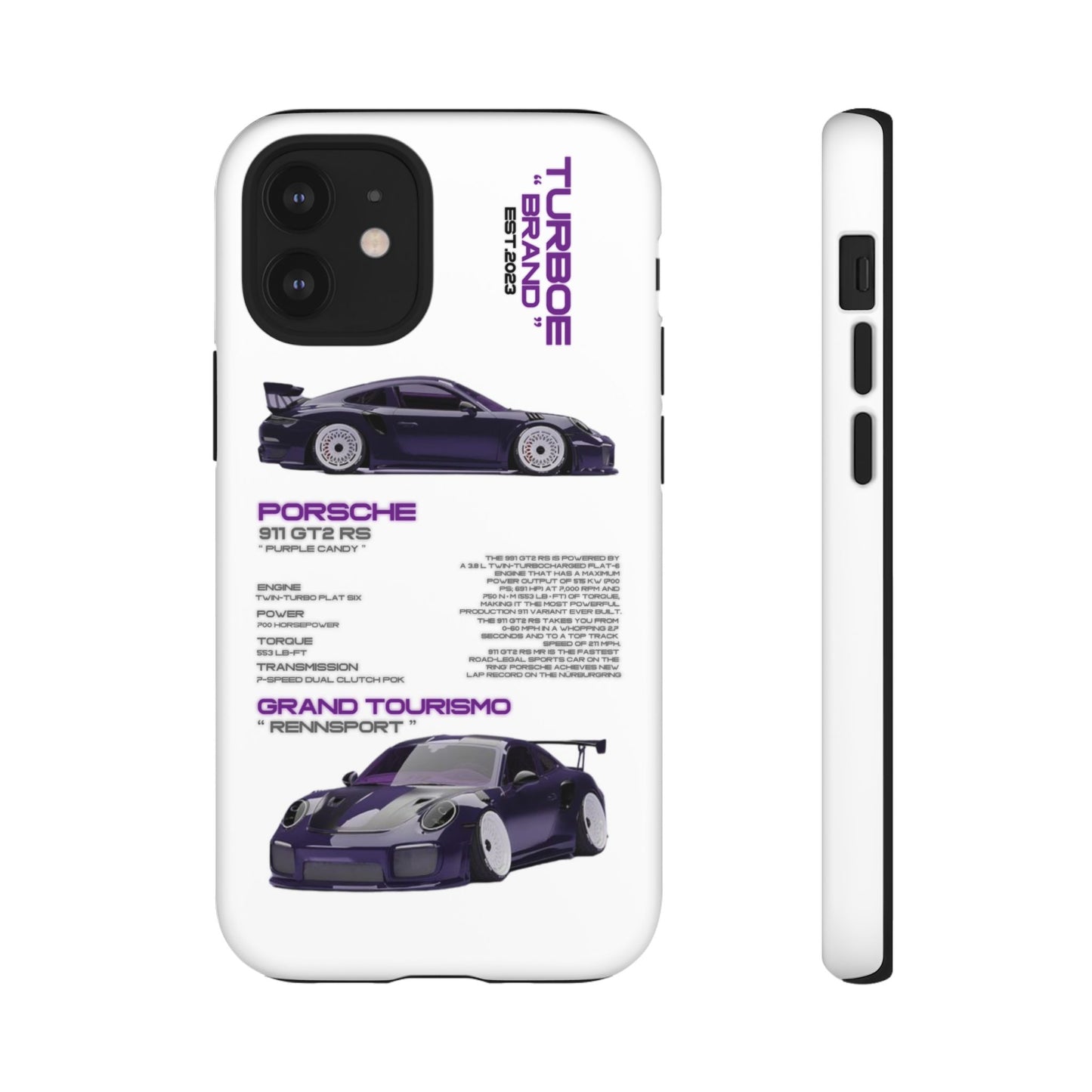 TURBOE PORSCHE GT2 RS PHONE CASES