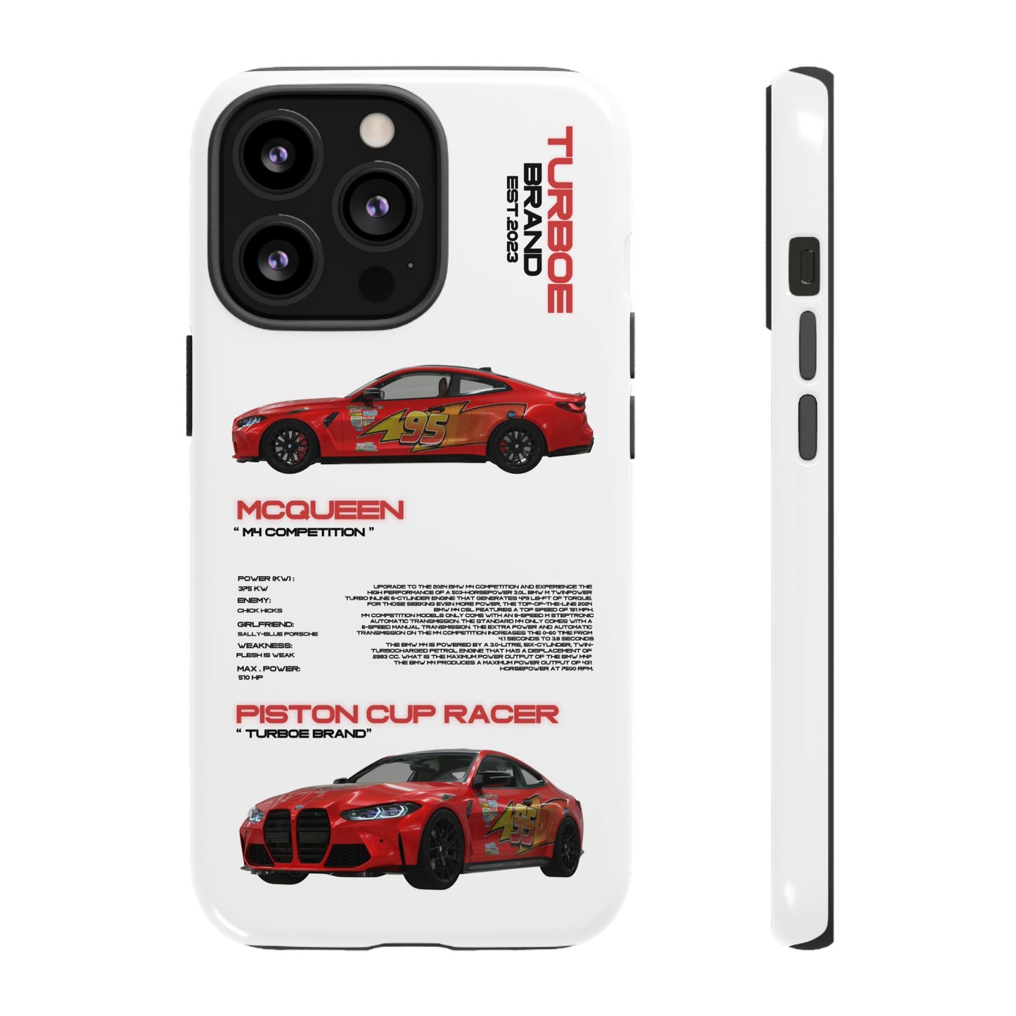 Turboe Speed Mcqueen Bmw Phone Cases