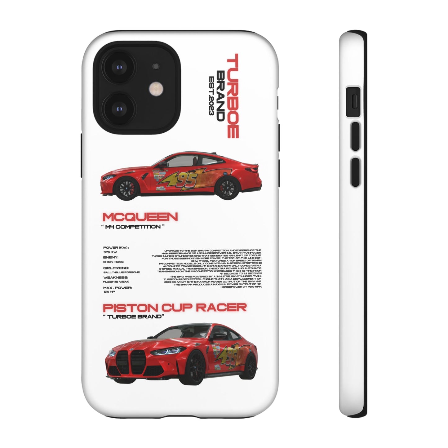 Turboe Speed Mcqueen Bmw Phone Cases