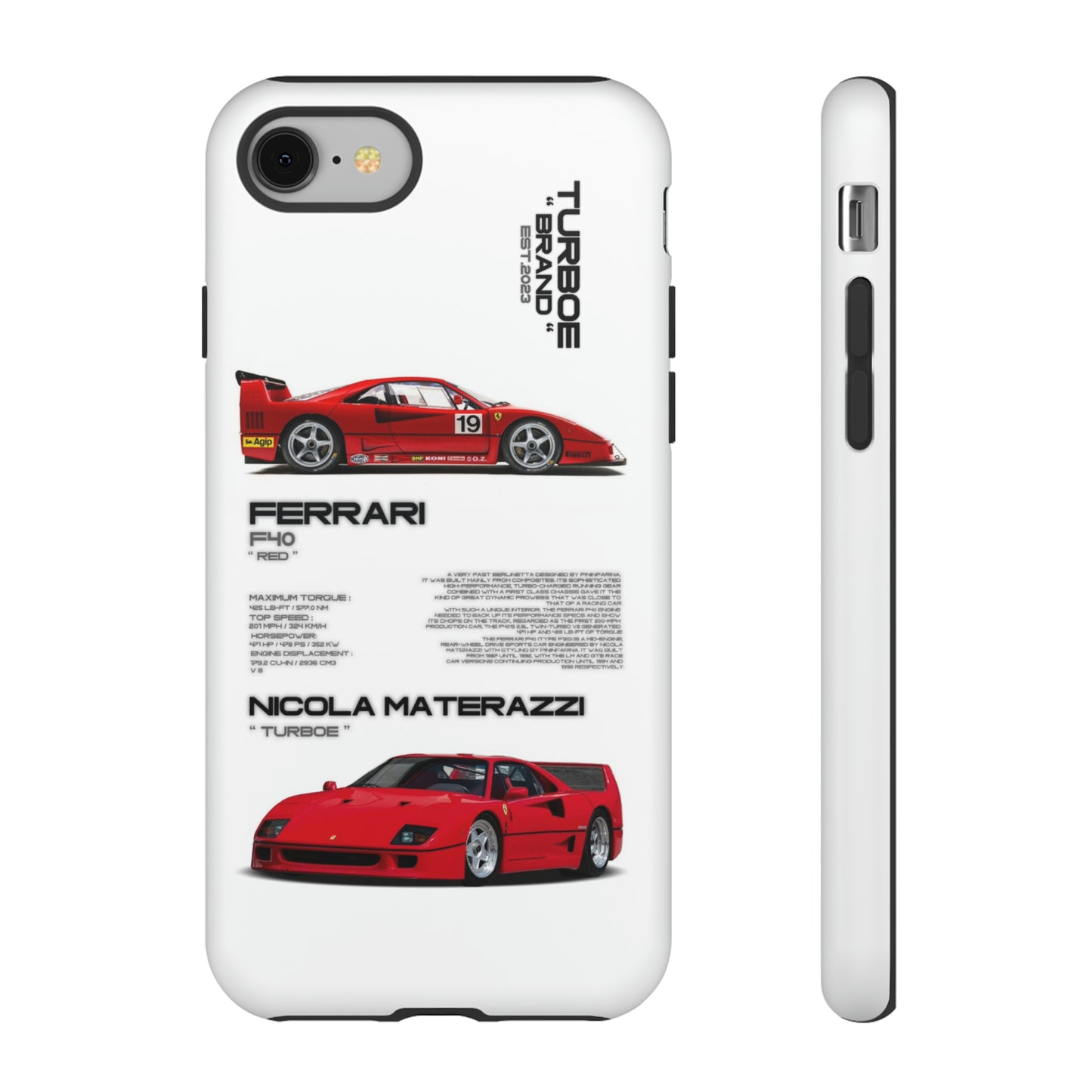 TURBOE FERRARI F40 PHONE CASES