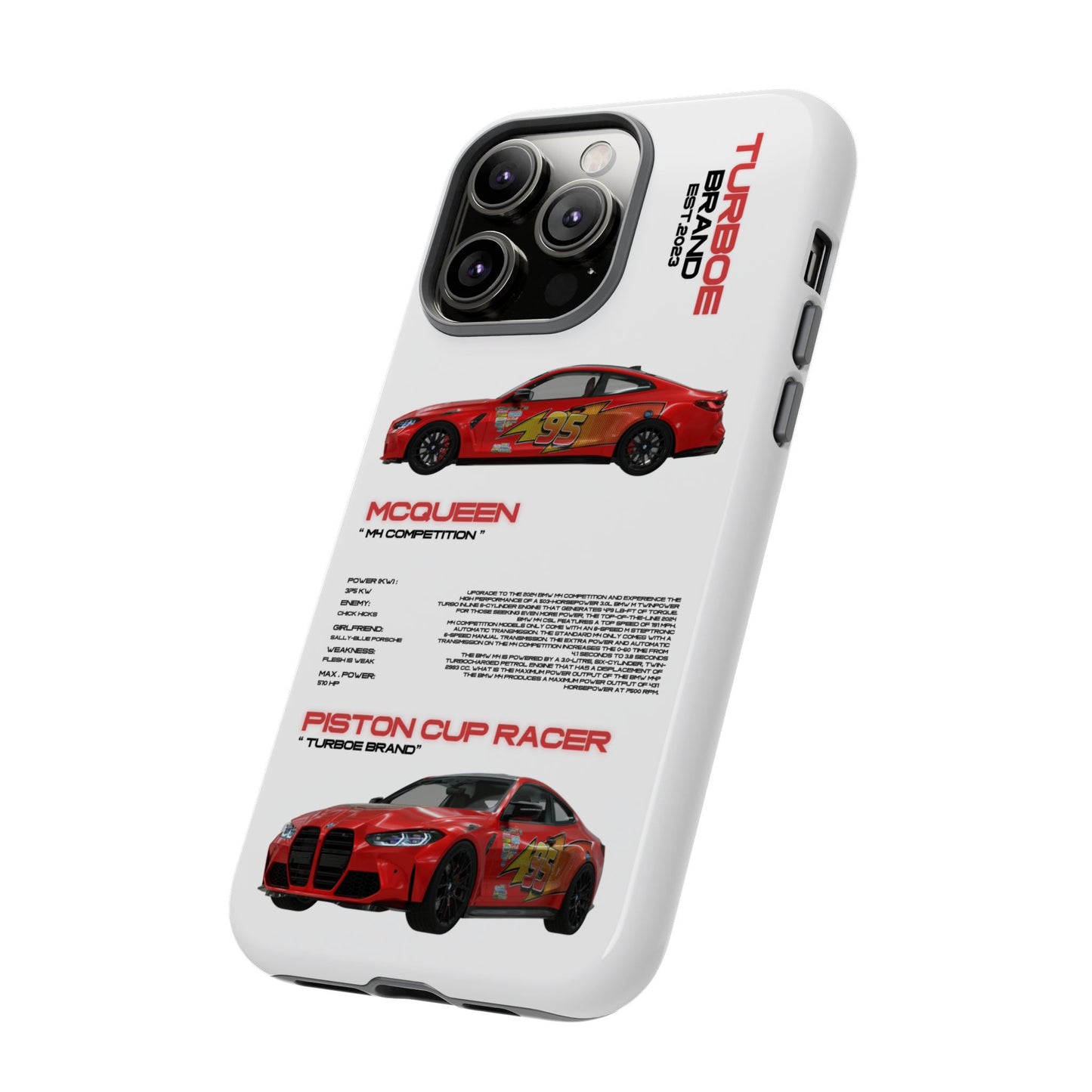 Turboe Speed Mcqueen Bmw Phone Cases