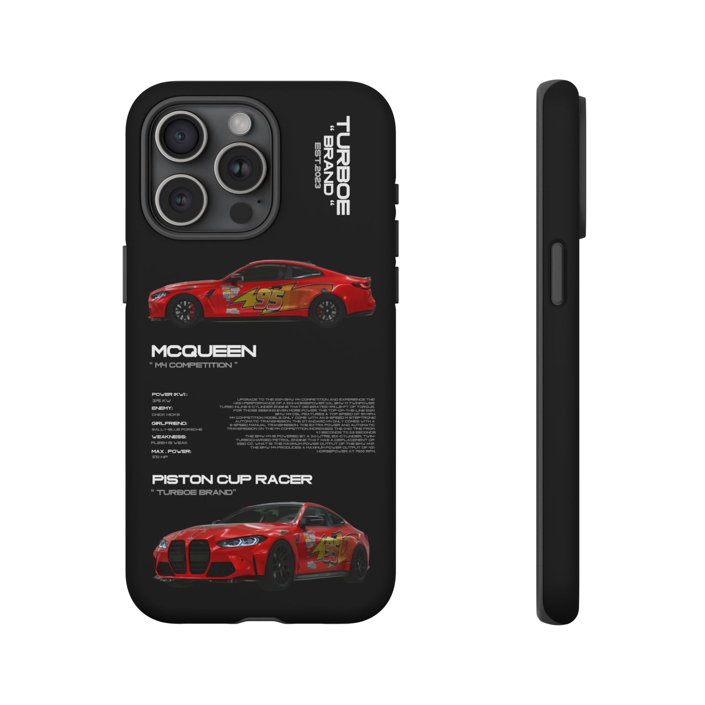 Turboe Speed Mcqueen Bmw Phone Cases