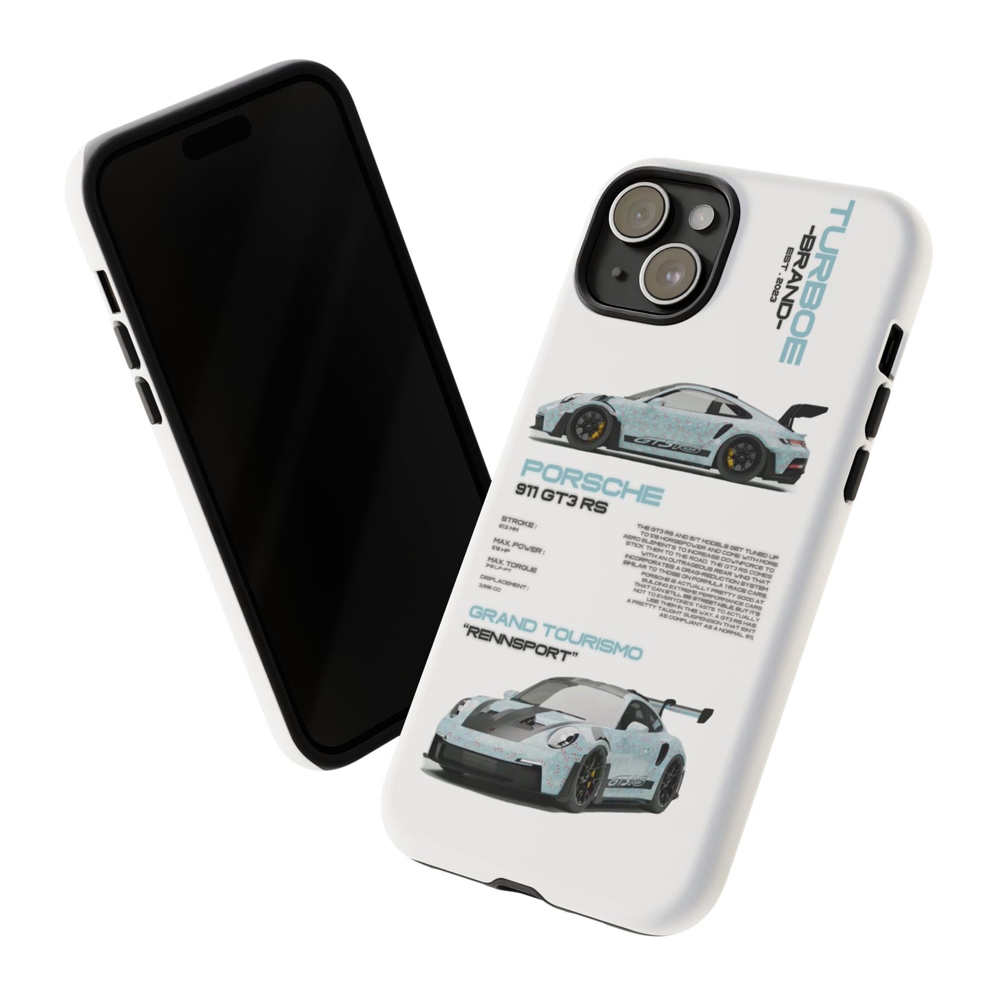 TURBOE PORSCHE GT3 RS PHONE CASES