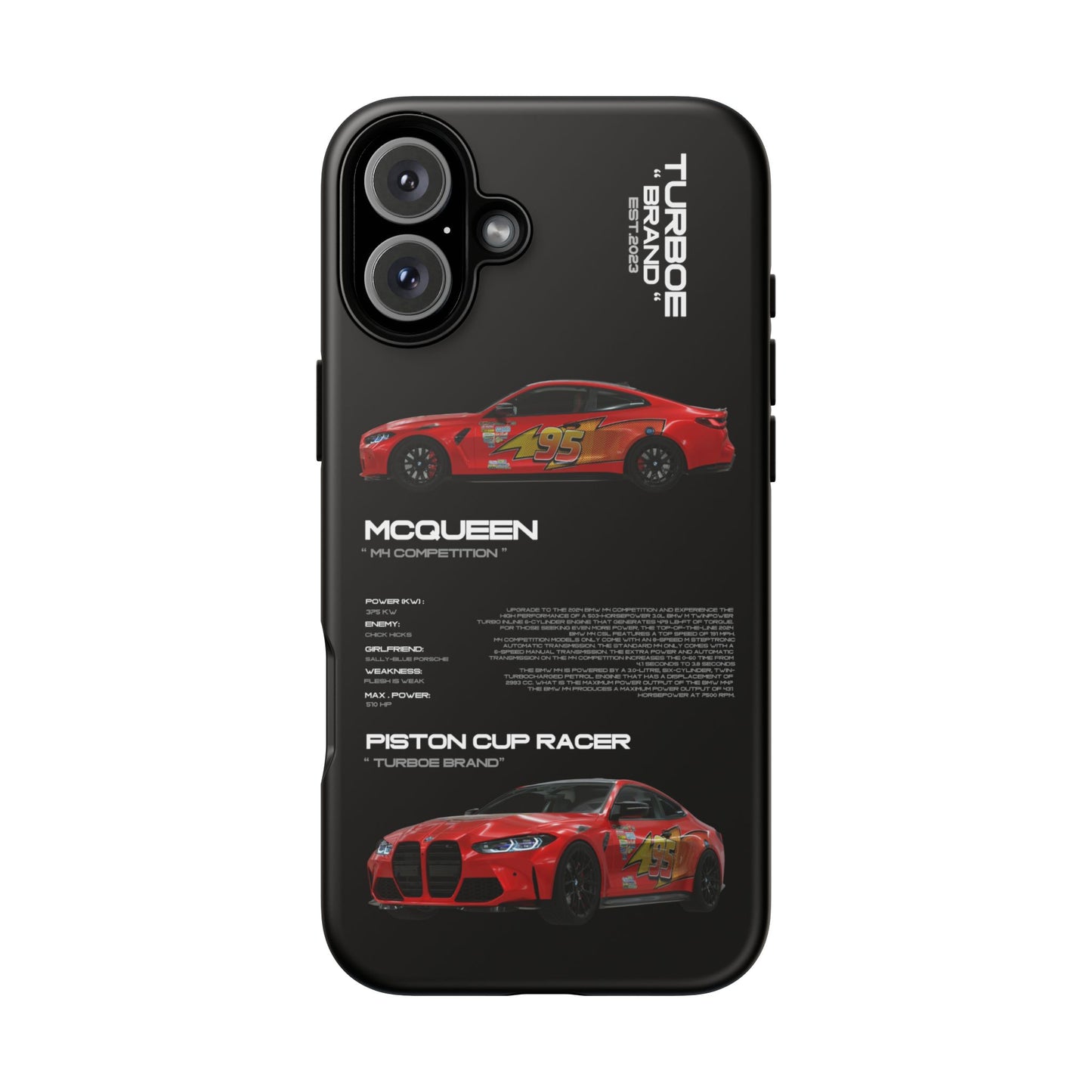 Turboe Speed Mcqueen Bmw Phone Cases