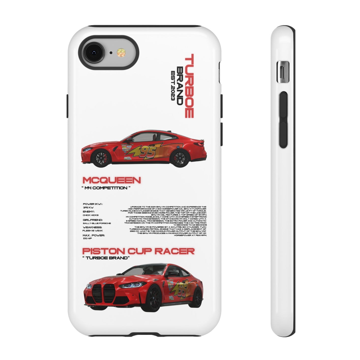 Turboe Speed Mcqueen Bmw Phone Cases