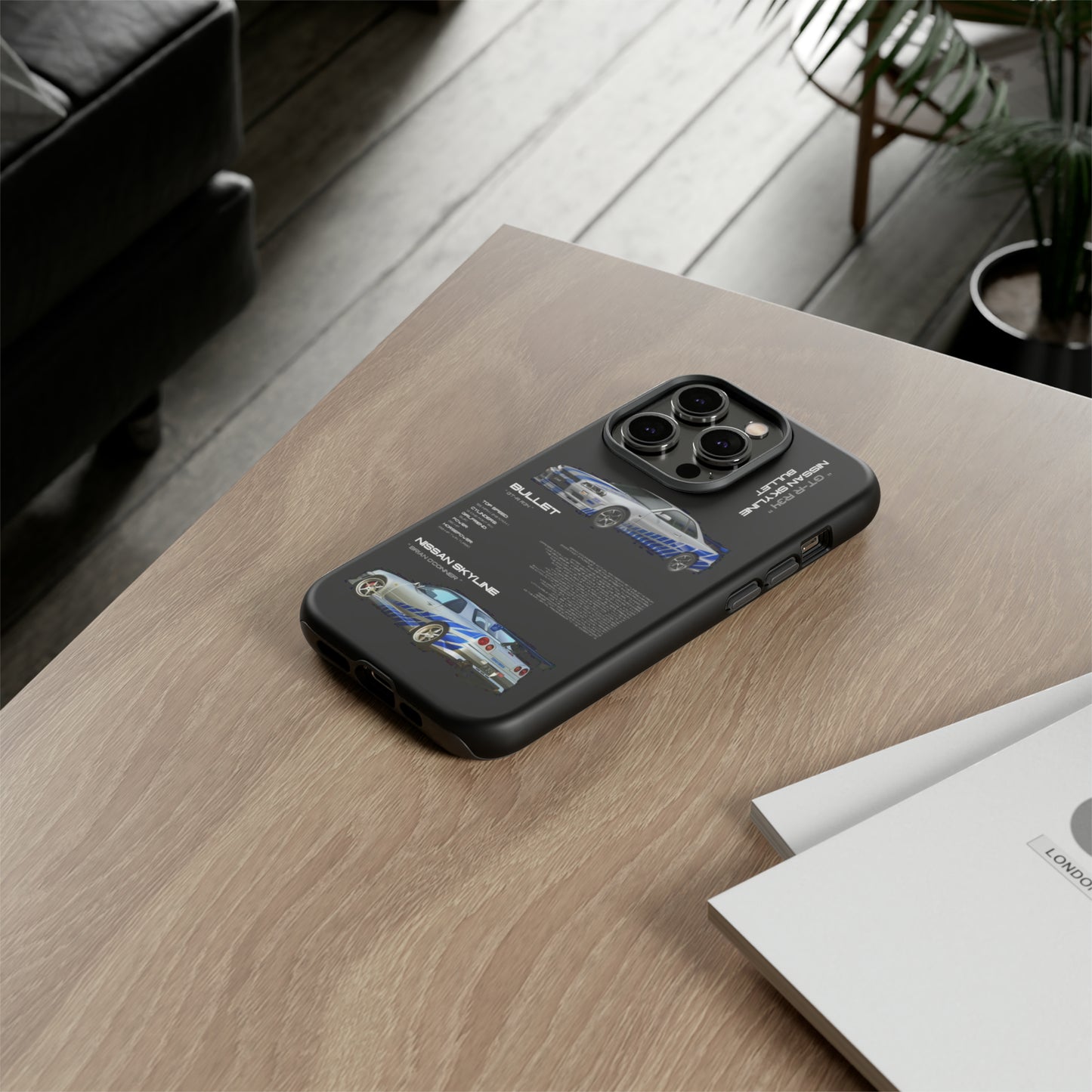 TURBOE BULLIT NISSAN GTR R34 PHONE CASES