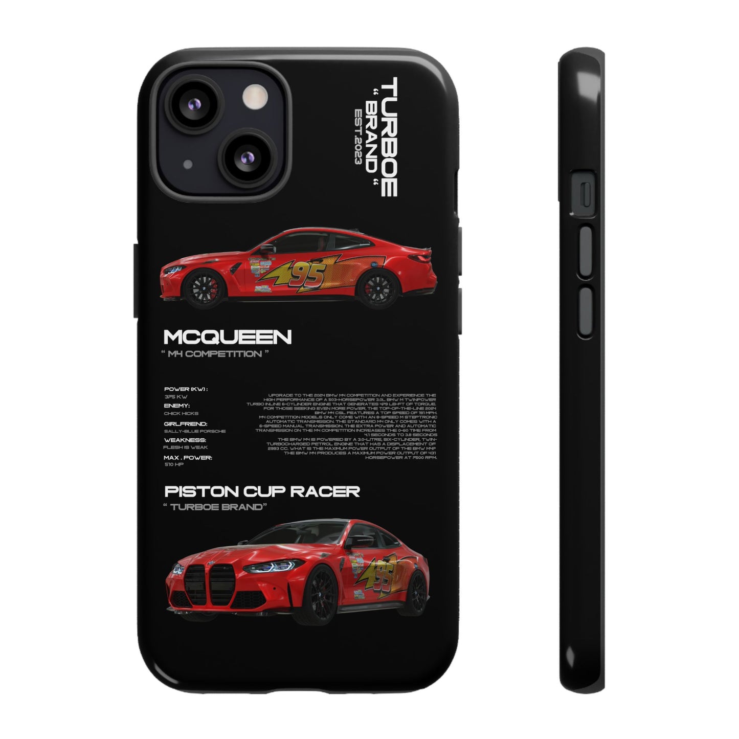 Turboe Speed Mcqueen Bmw Phone Cases