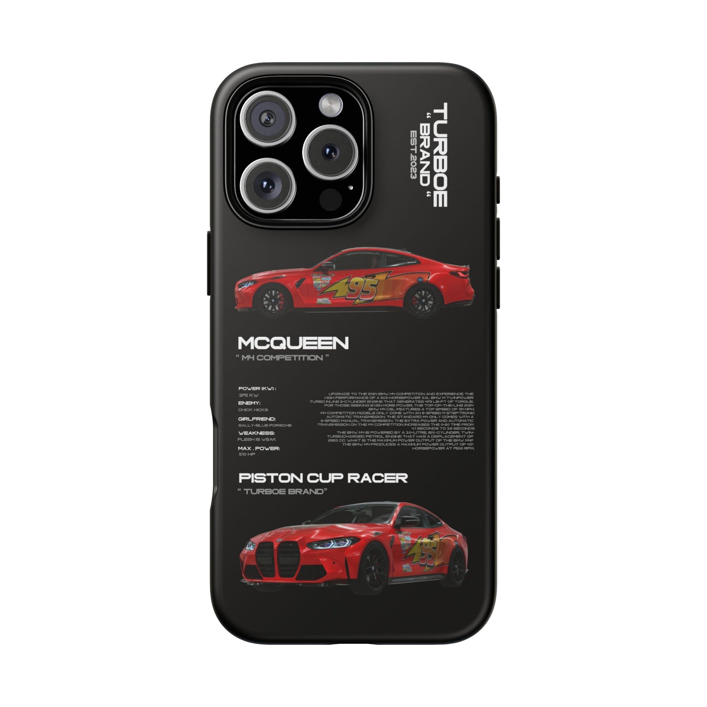 Turboe Speed Mcqueen Bmw Phone Cases