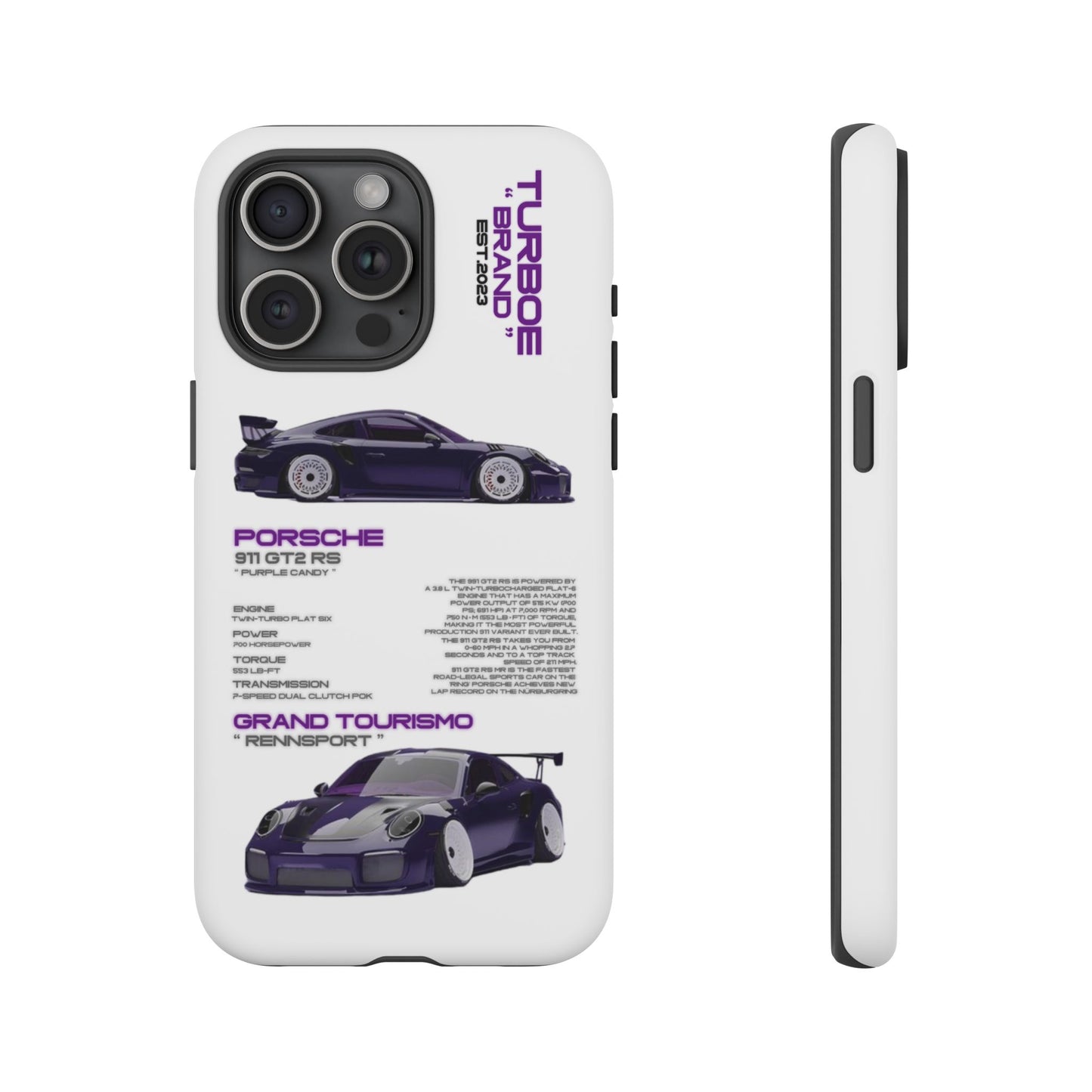 TURBOE PORSCHE GT2 RS PHONE CASES