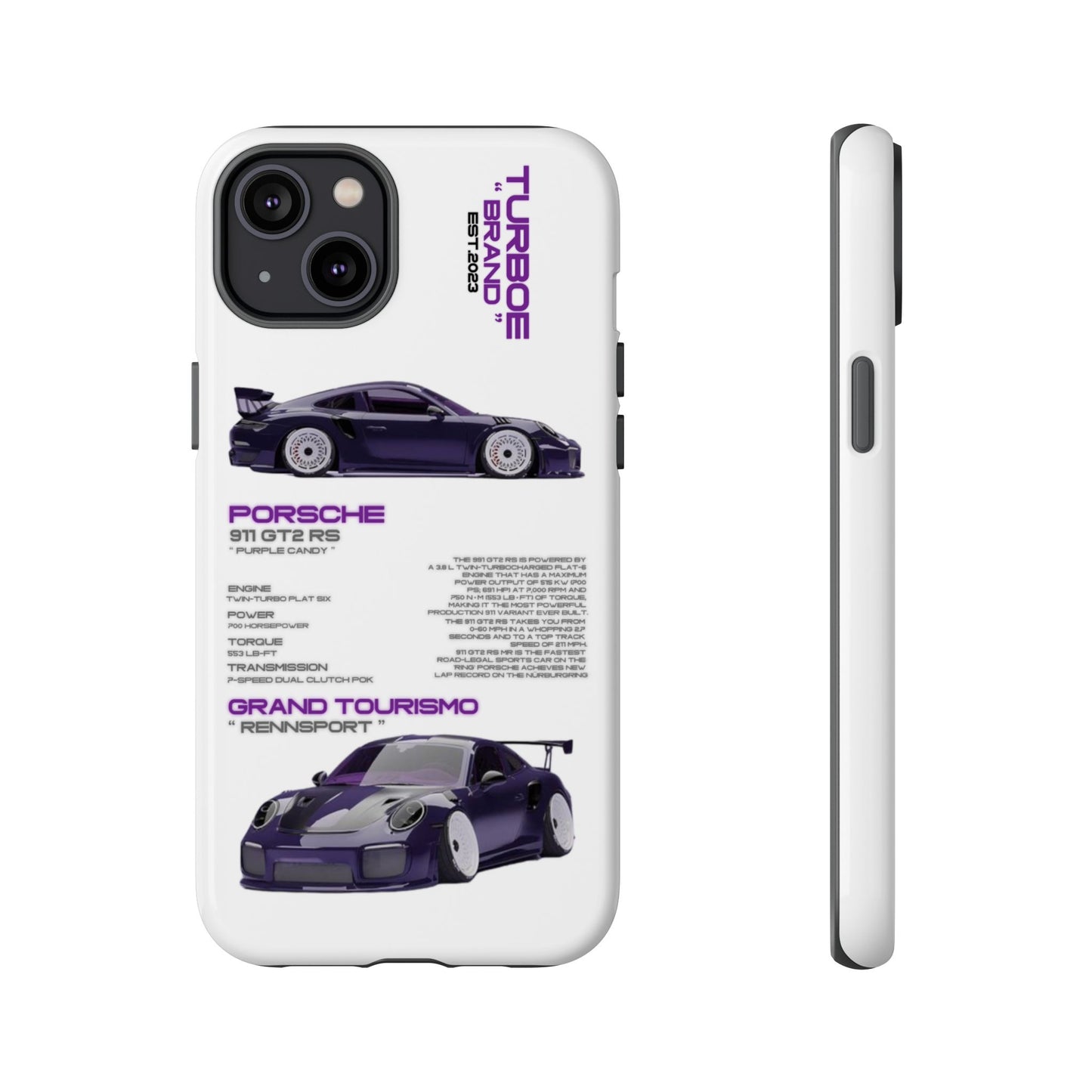 TURBOE PORSCHE GT2 RS PHONE CASES
