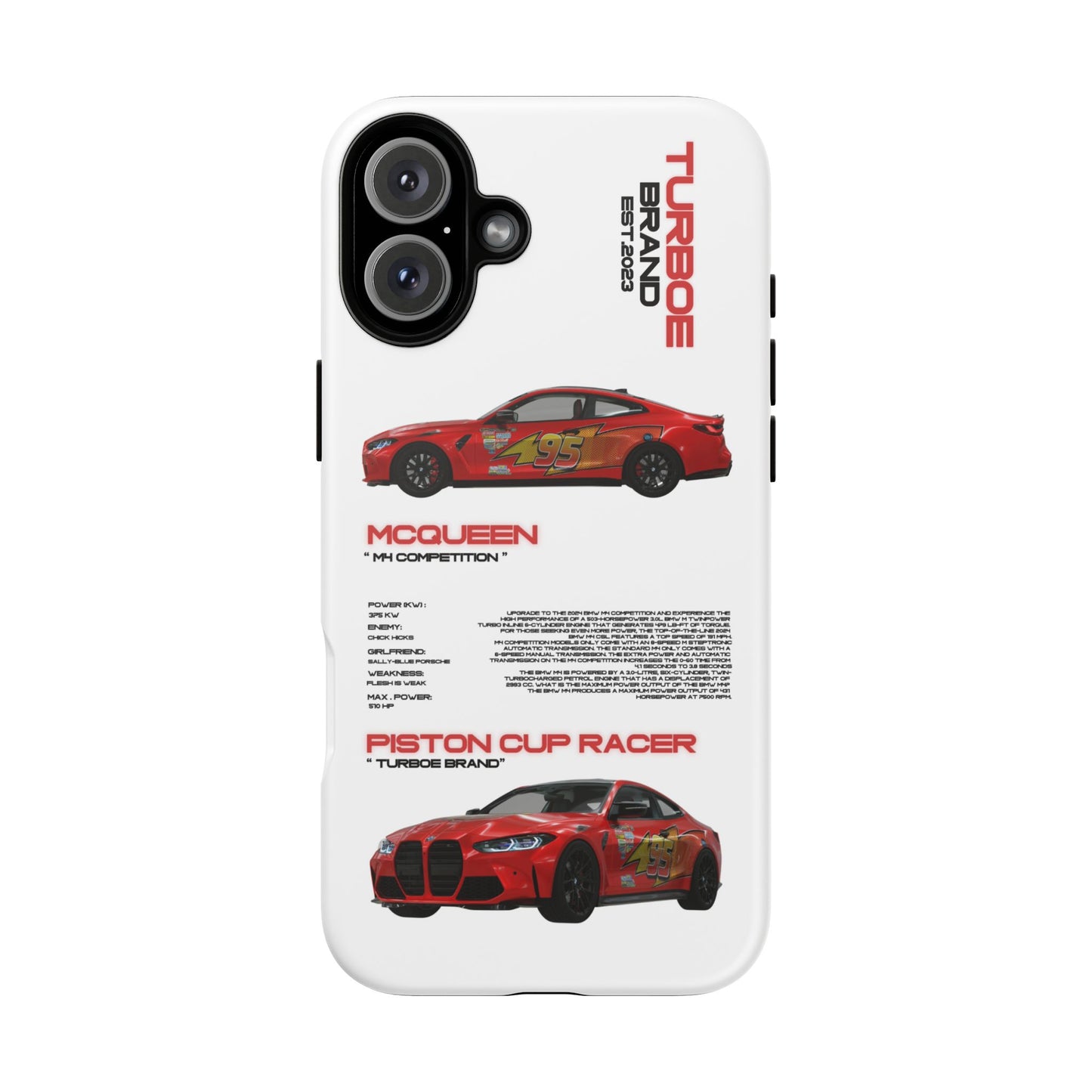 Turboe Speed Mcqueen Bmw Phone Cases