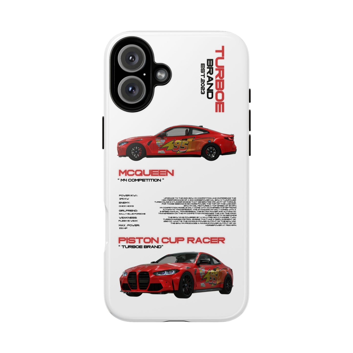 Turboe Speed Mcqueen Bmw Phone Cases