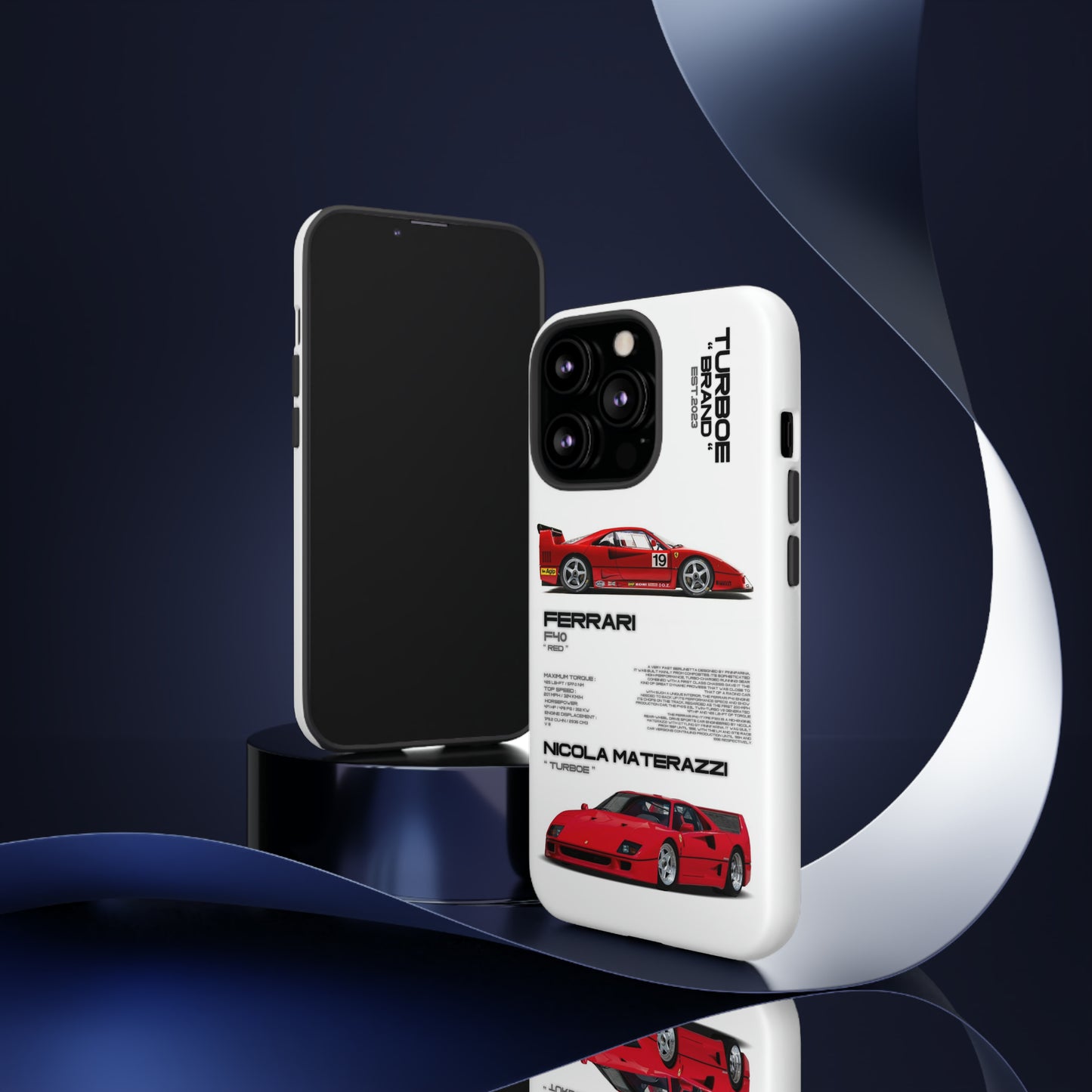 TURBOE FERRARI F40 PHONE CASES
