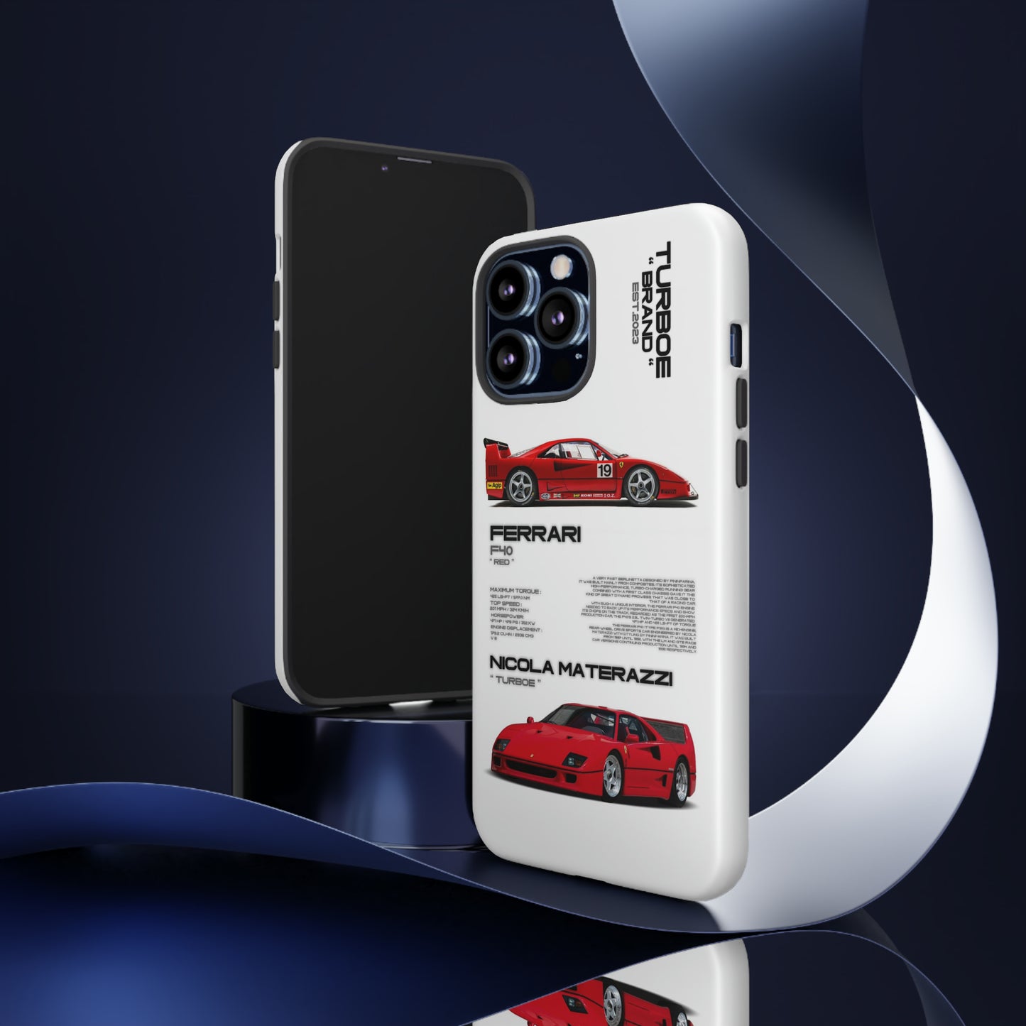 TURBOE FERRARI F40 PHONE CASES