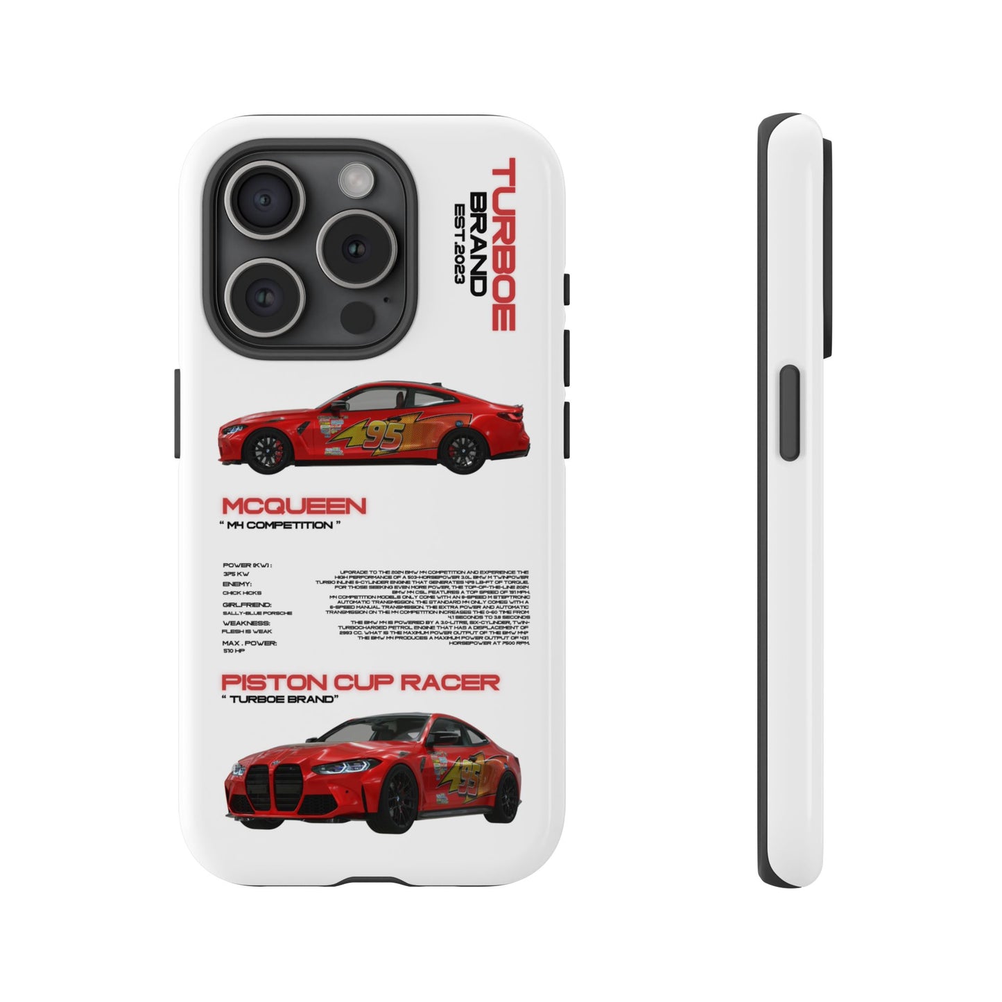 Turboe Speed Mcqueen Bmw Phone Cases