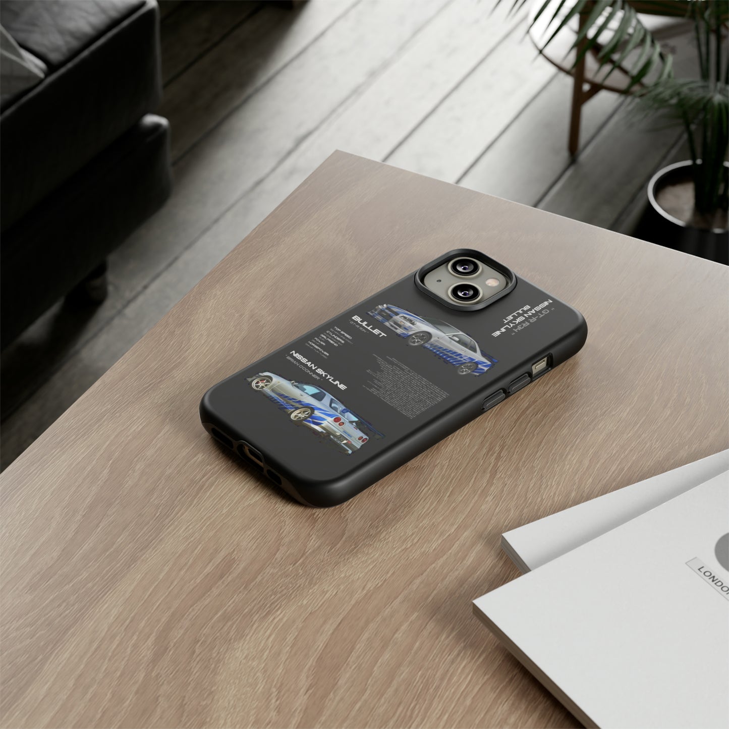 TURBOE BULLIT NISSAN GTR R34 PHONE CASES