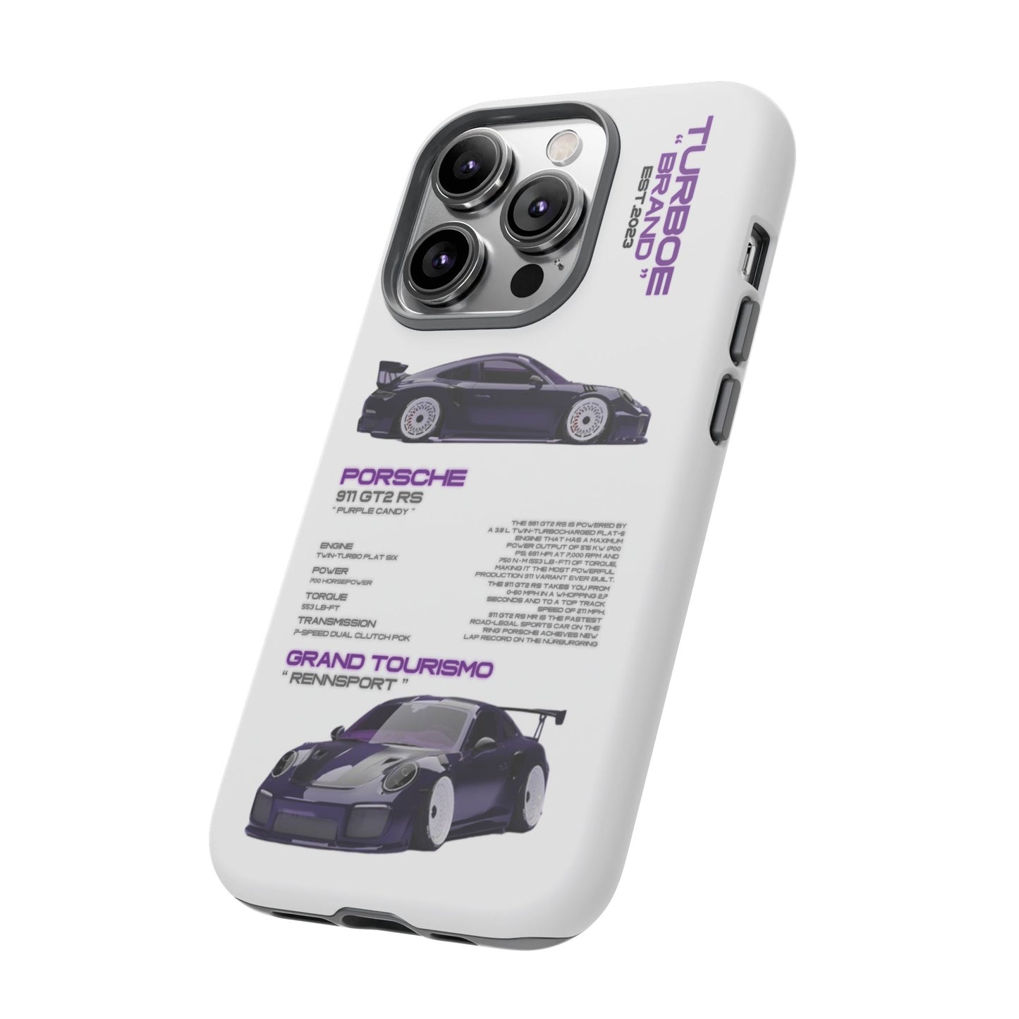 TURBOE PORSCHE GT2 RS PHONE CASES