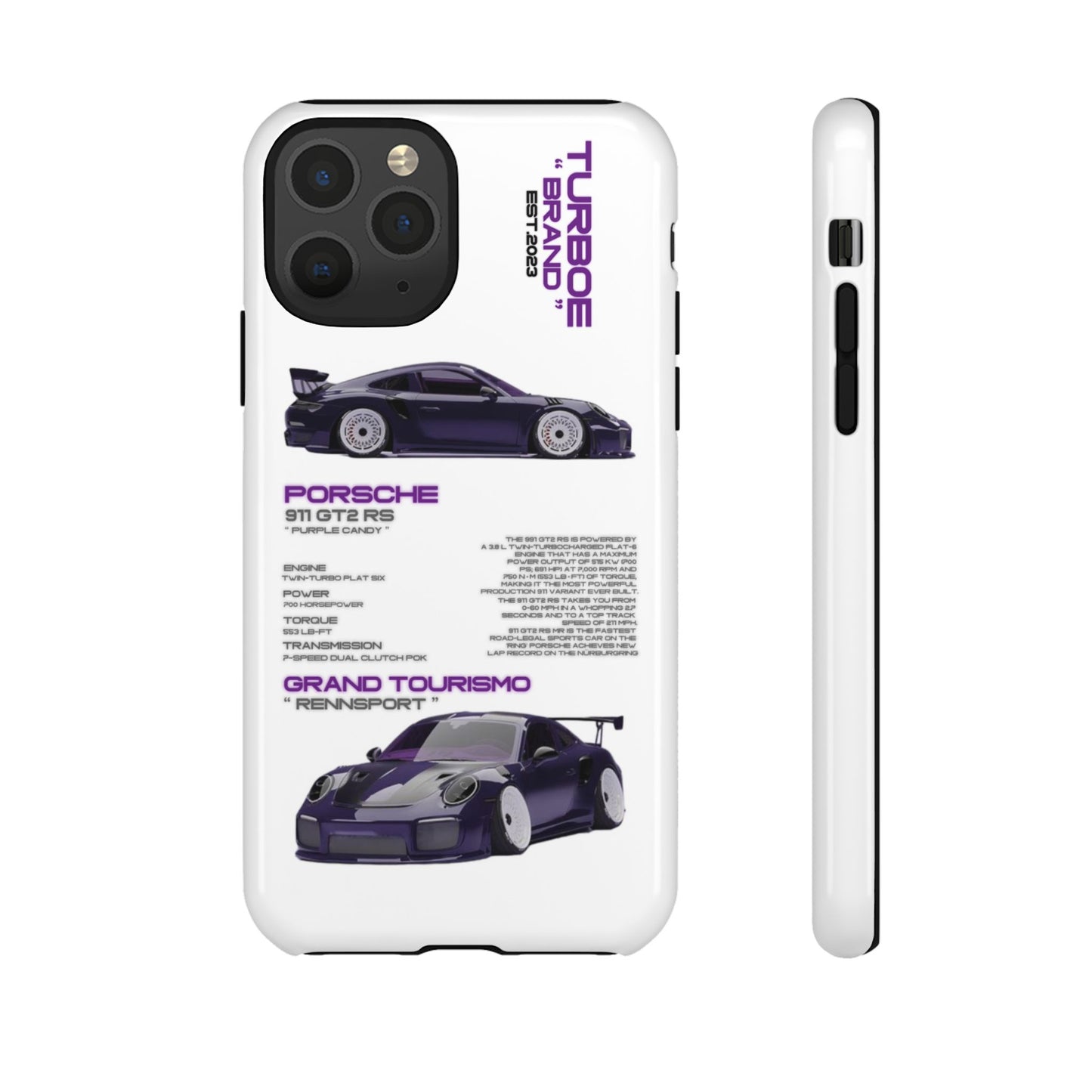 TURBOE PORSCHE GT2 RS PHONE CASES