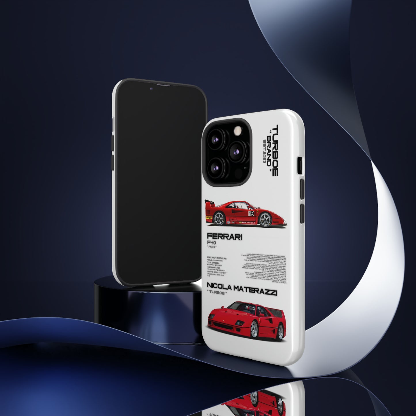 TURBOE FERRARI F40 PHONE CASES