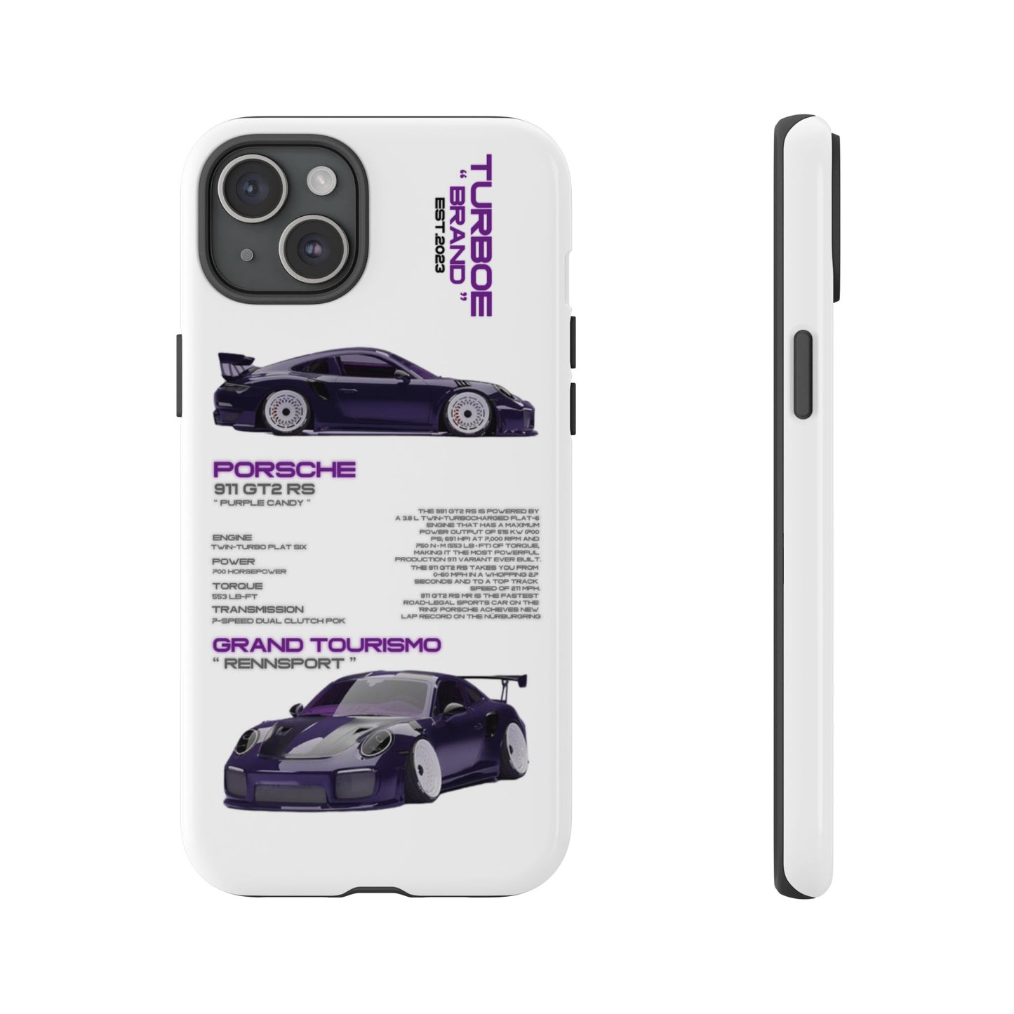 TURBOE PORSCHE GT2 RS PHONE CASES