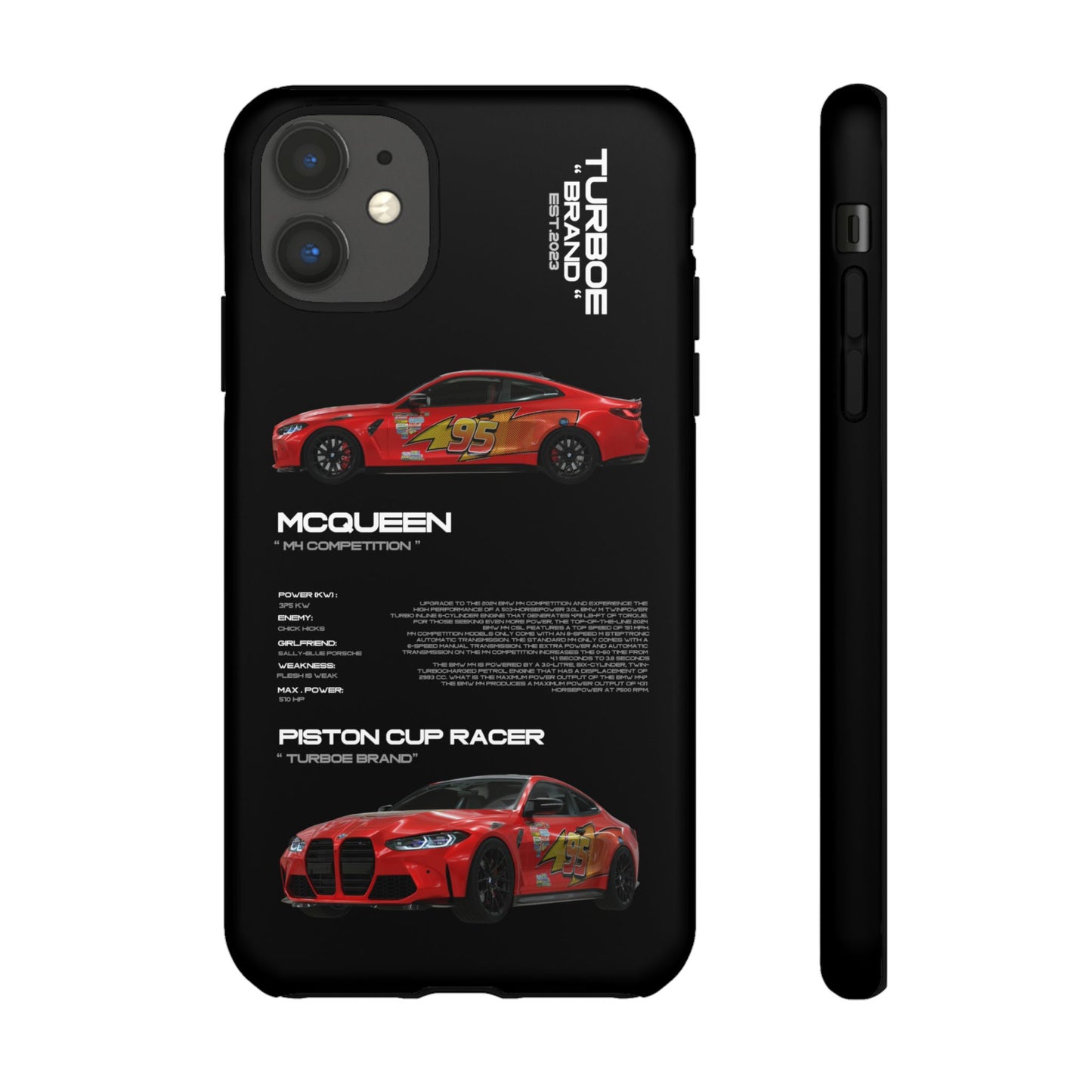 Turboe Speed Mcqueen Bmw Phone Cases