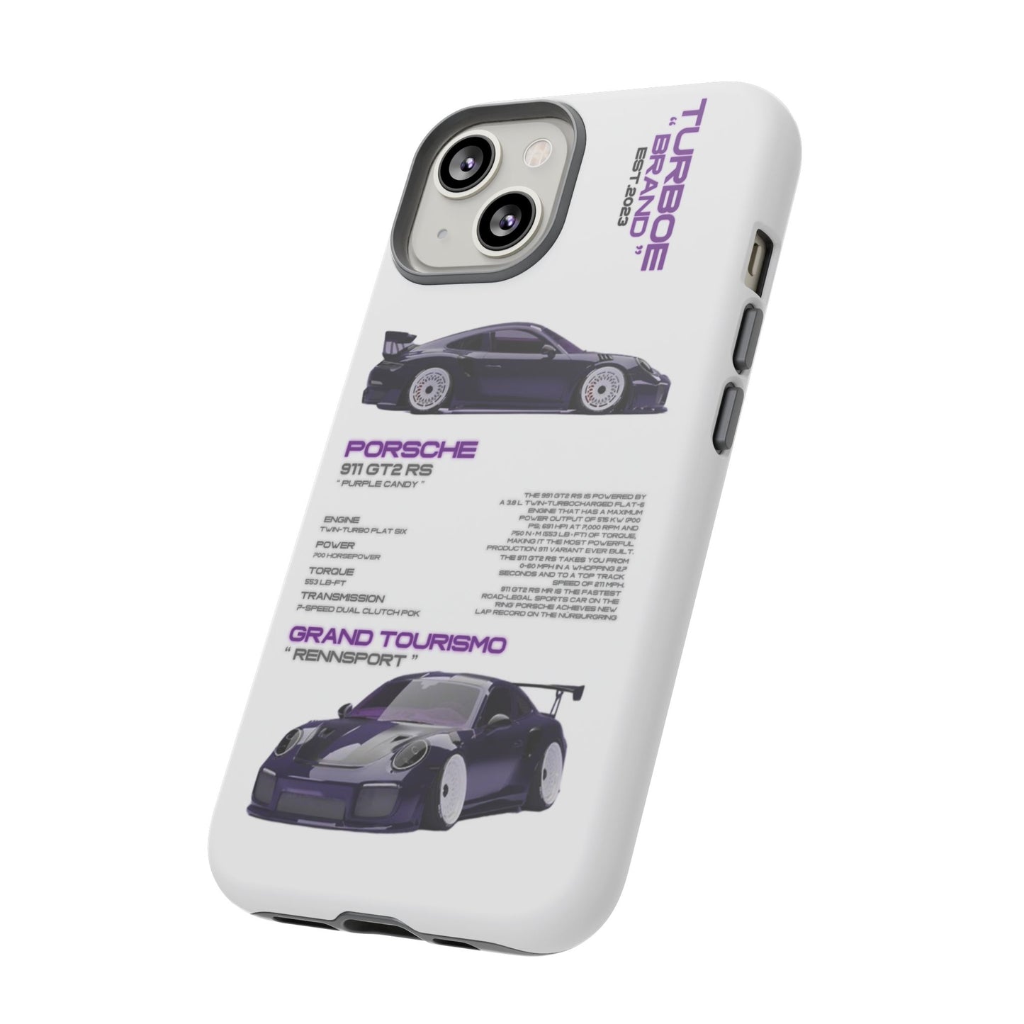 TURBOE PORSCHE GT2 RS PHONE CASES