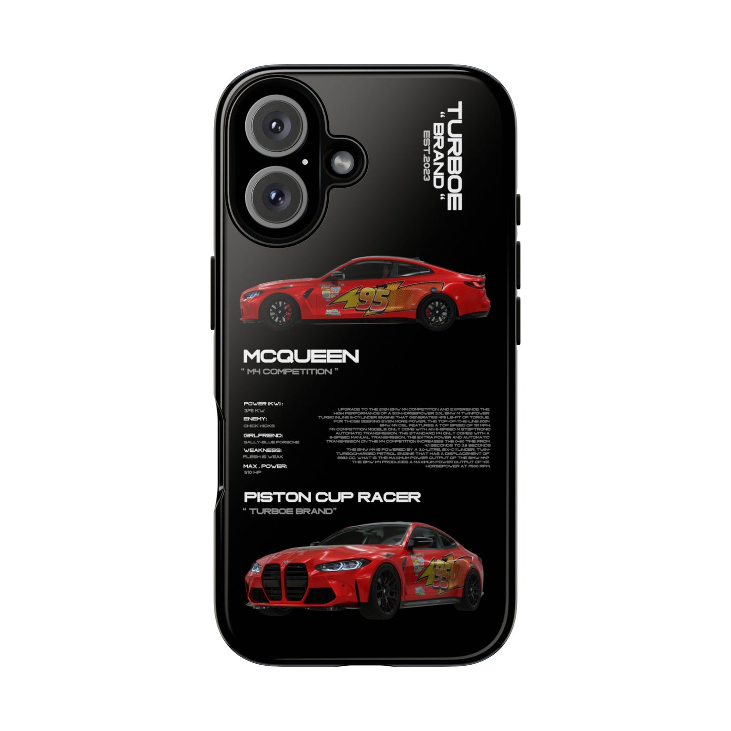 Turboe Speed Mcqueen Bmw Phone Cases
