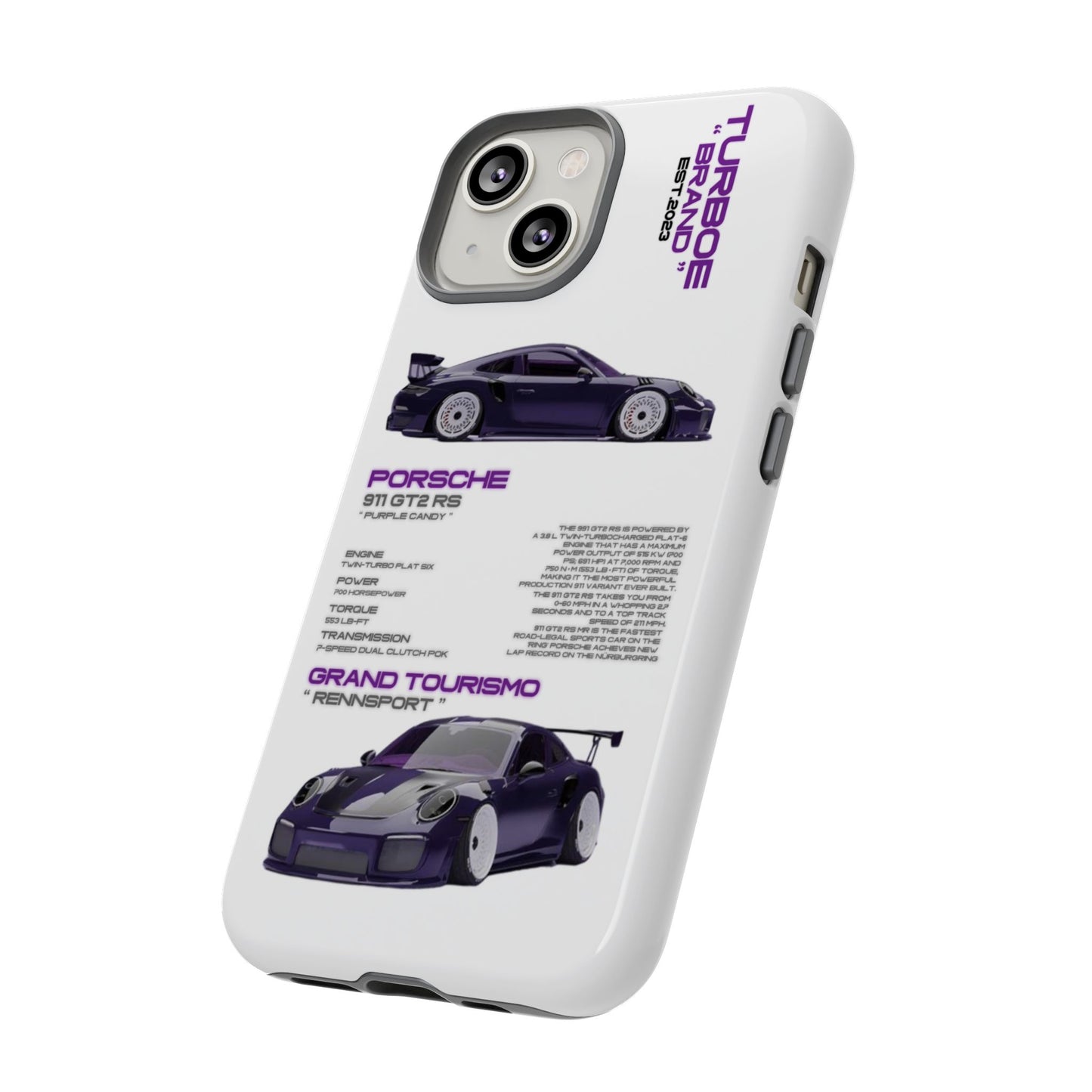 TURBOE PORSCHE GT2 RS PHONE CASES