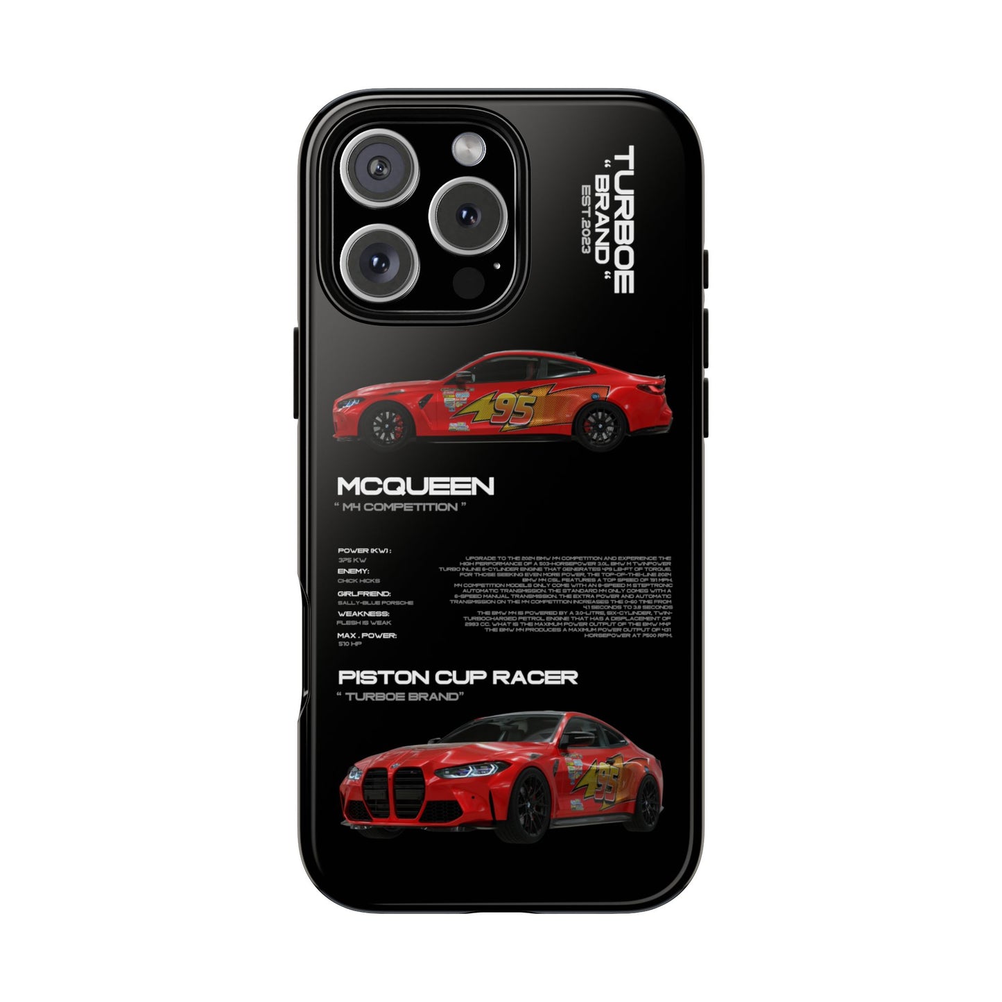Turboe Speed Mcqueen Bmw Phone Cases