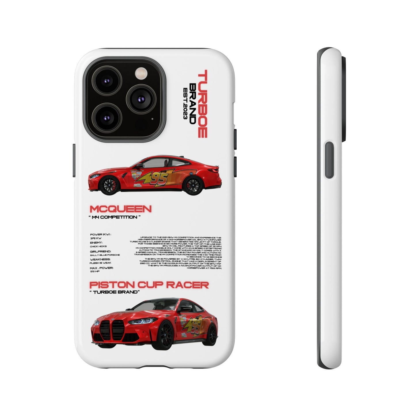 Turboe Speed Mcqueen Bmw Phone Cases
