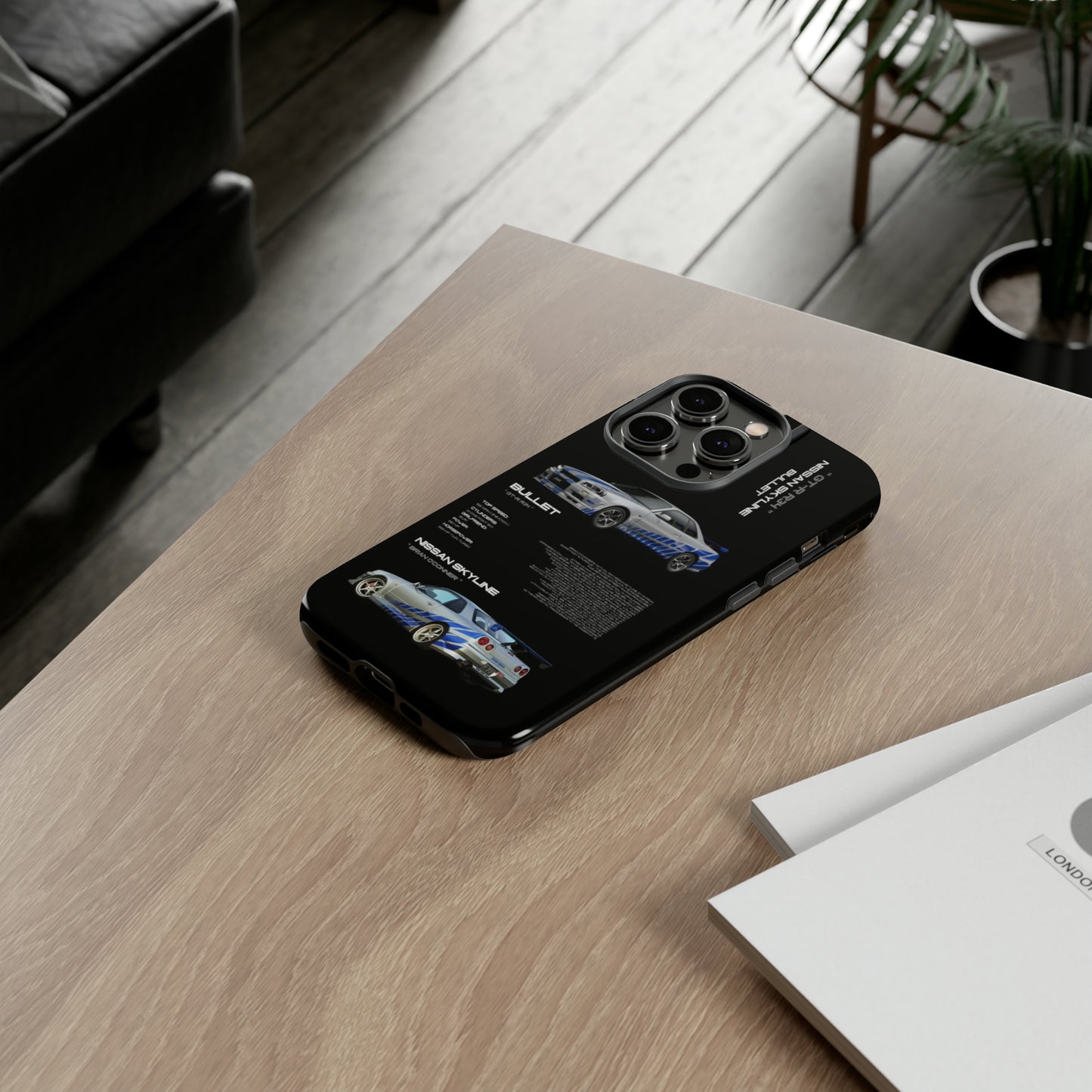 TURBOE BULLIT NISSAN GTR R34 PHONE CASES