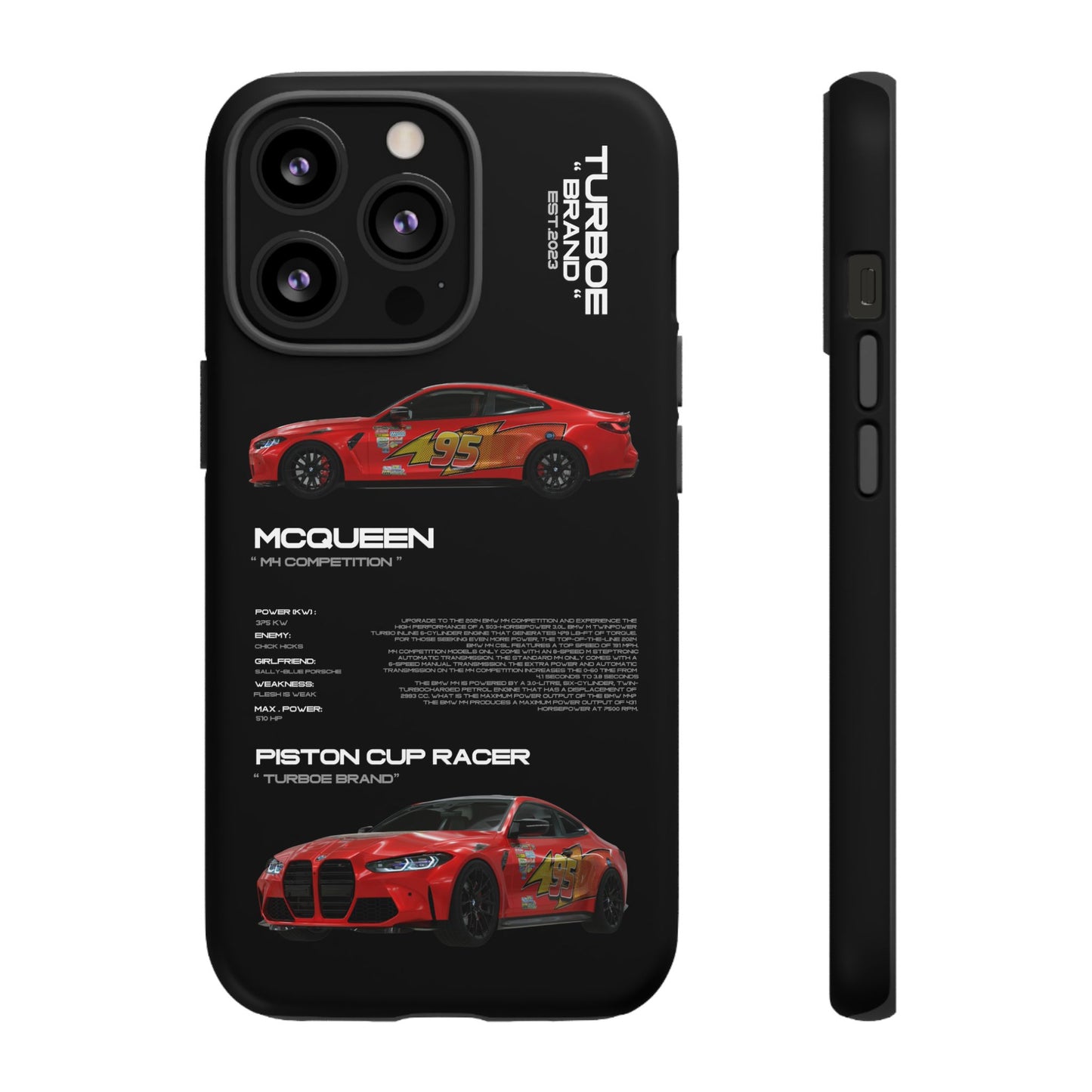 Turboe Speed Mcqueen Bmw Phone Cases
