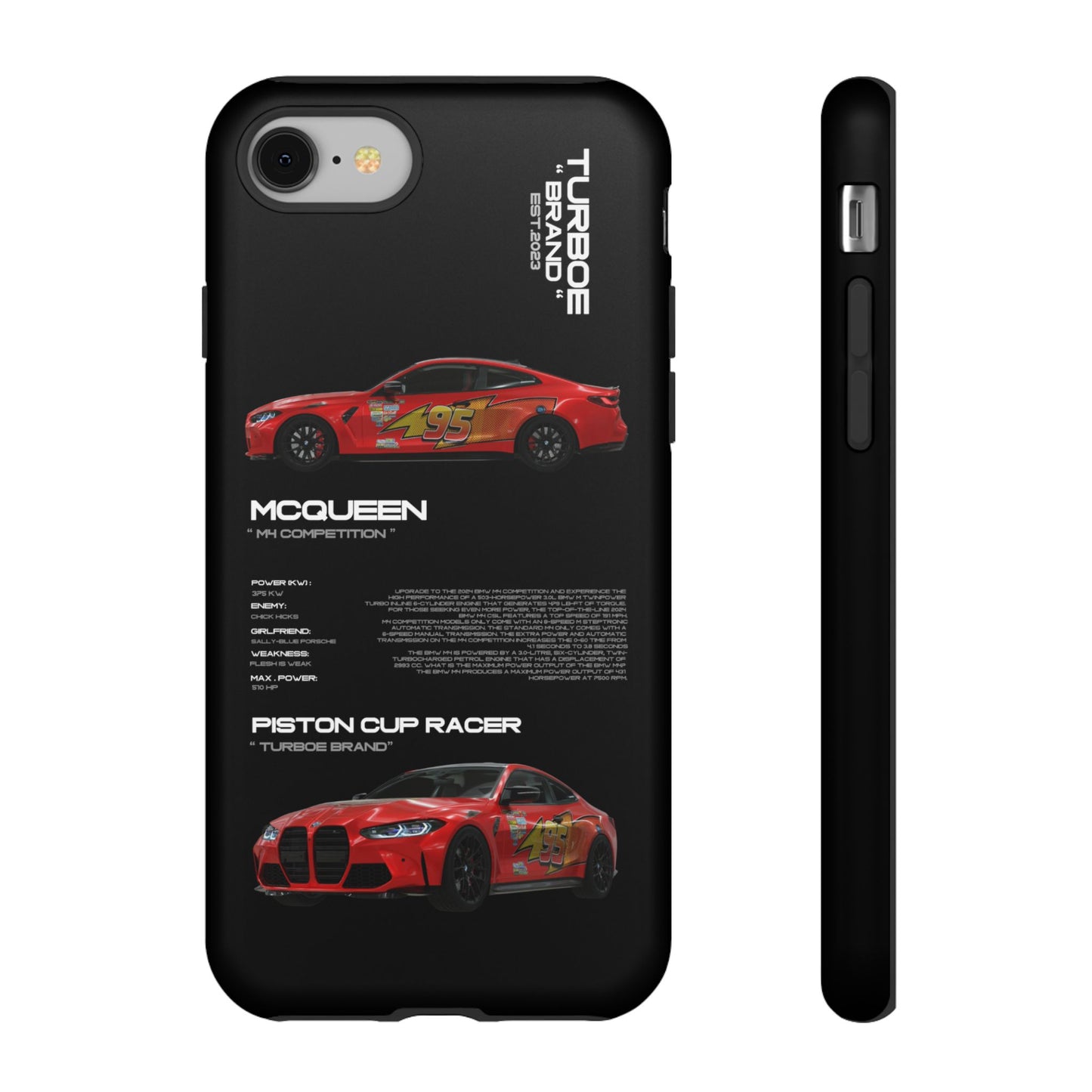 Turboe Speed Mcqueen Bmw Phone Cases