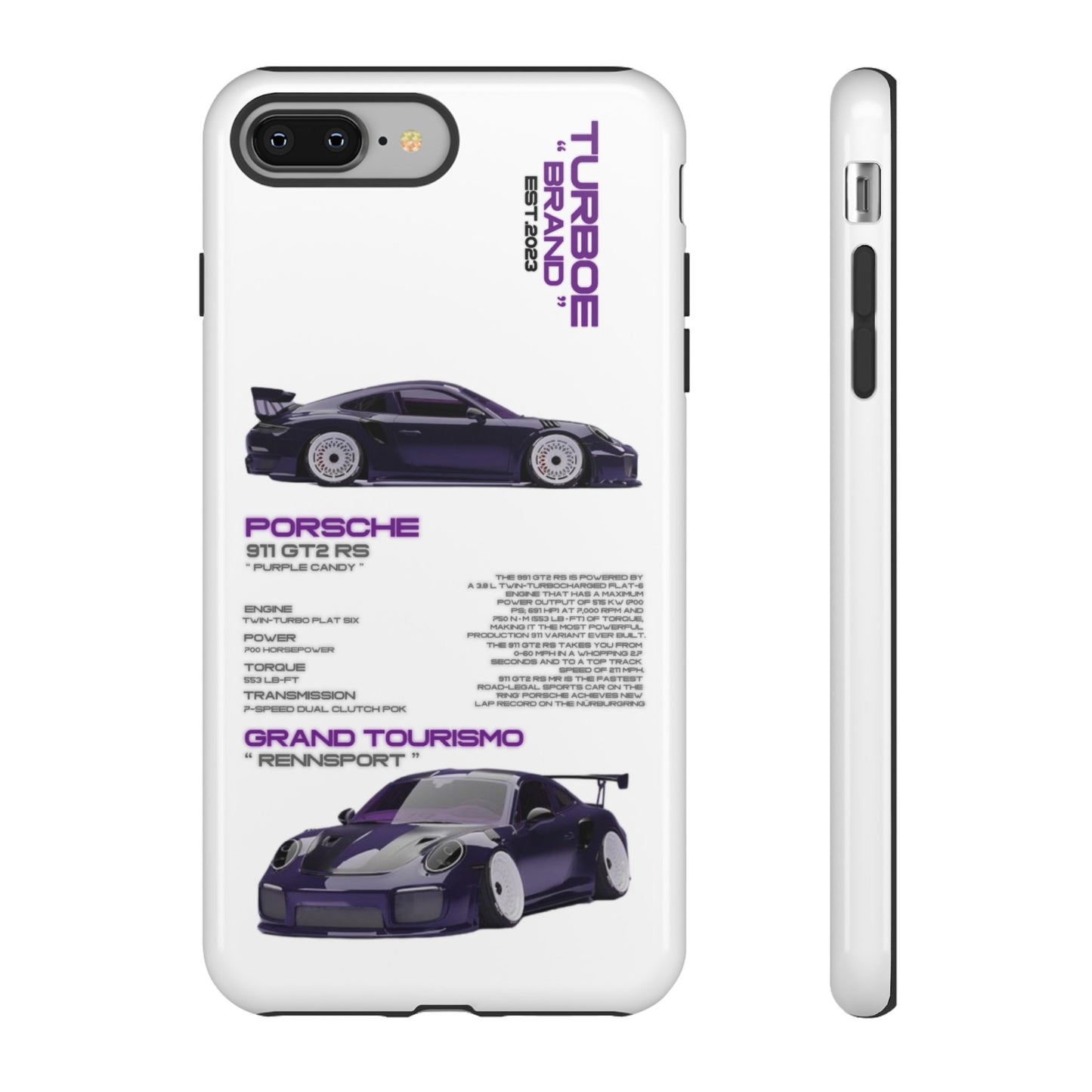 TURBOE PORSCHE GT2 RS PHONE CASES