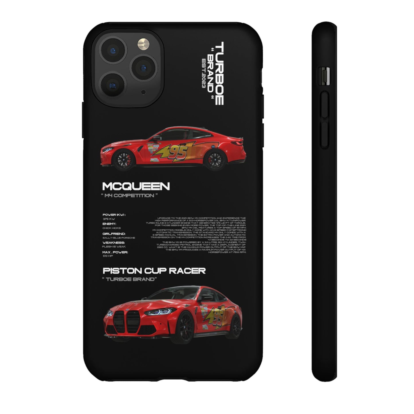 Turboe Speed Mcqueen Bmw Phone Cases