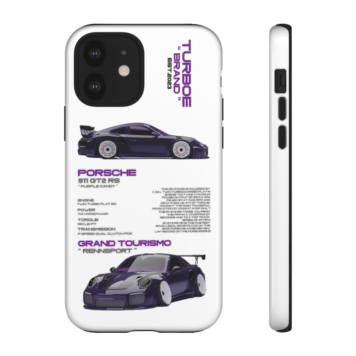 TURBOE PORSCHE GT2 RS PHONE CASES