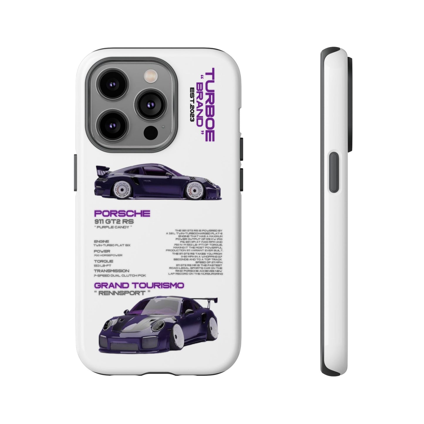 TURBOE PORSCHE GT2 RS PHONE CASES