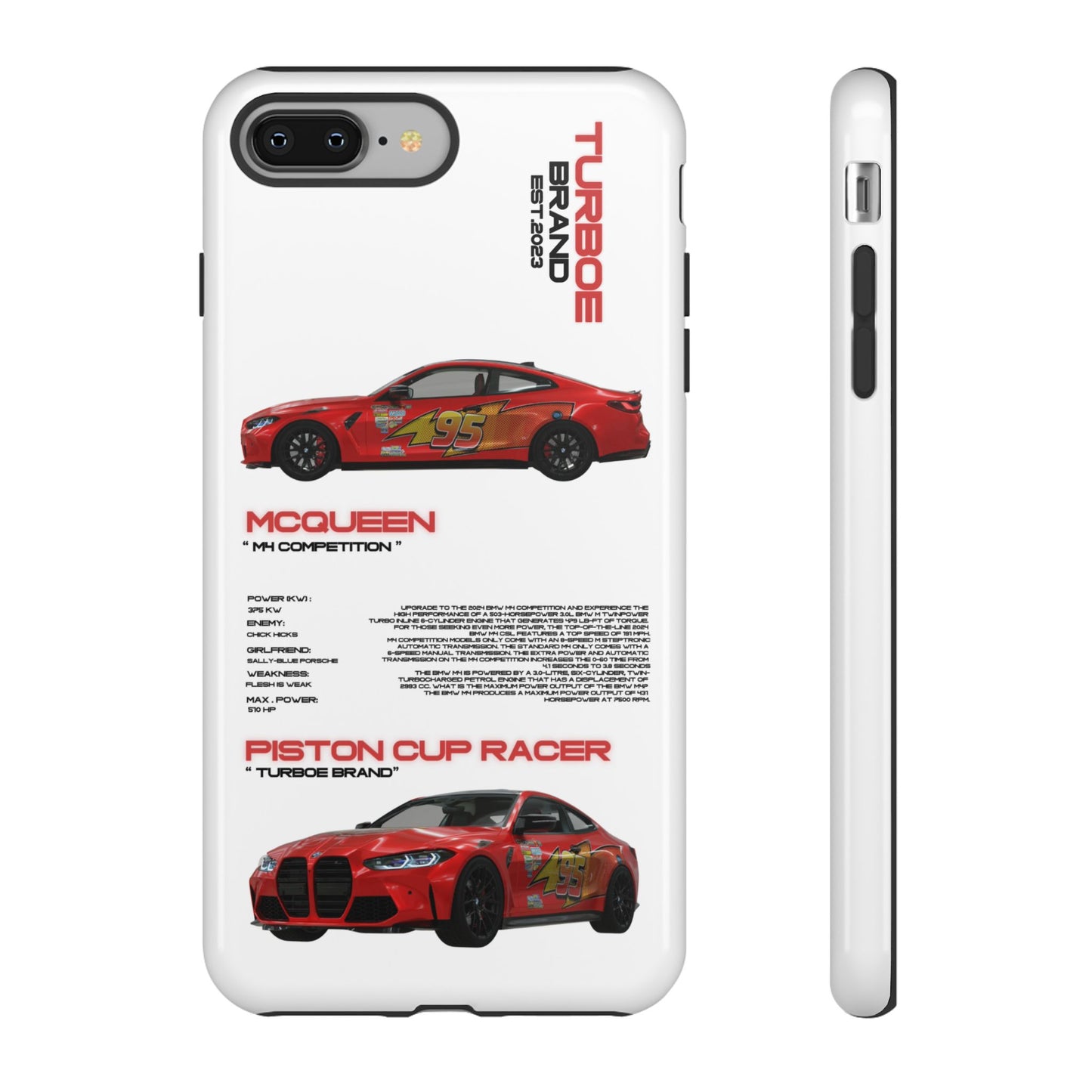 Turboe Speed Mcqueen Bmw Phone Cases