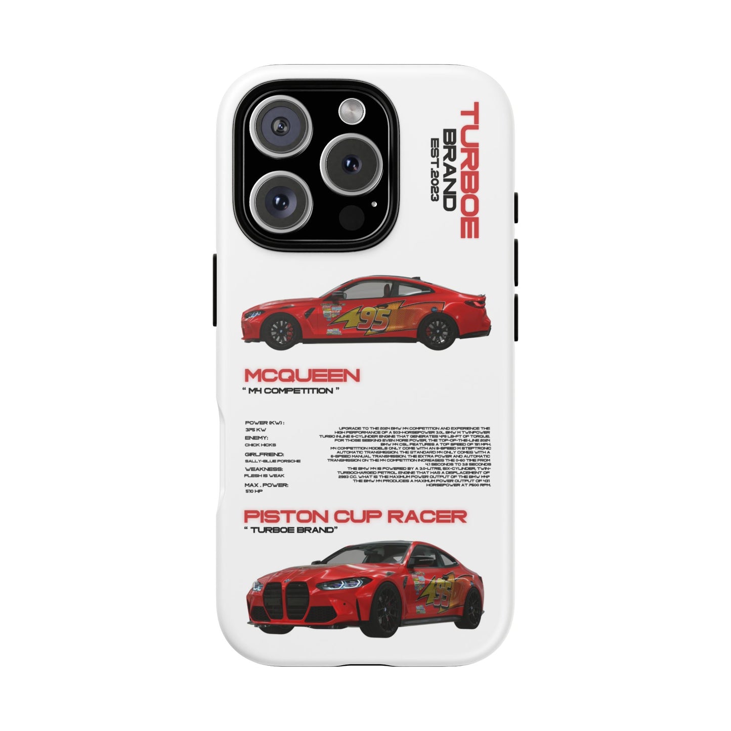 Turboe Speed Mcqueen Bmw Phone Cases