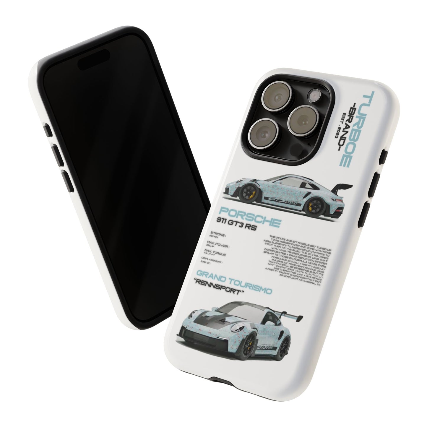 TURBOE PORSCHE GT3 RS PHONE CASES